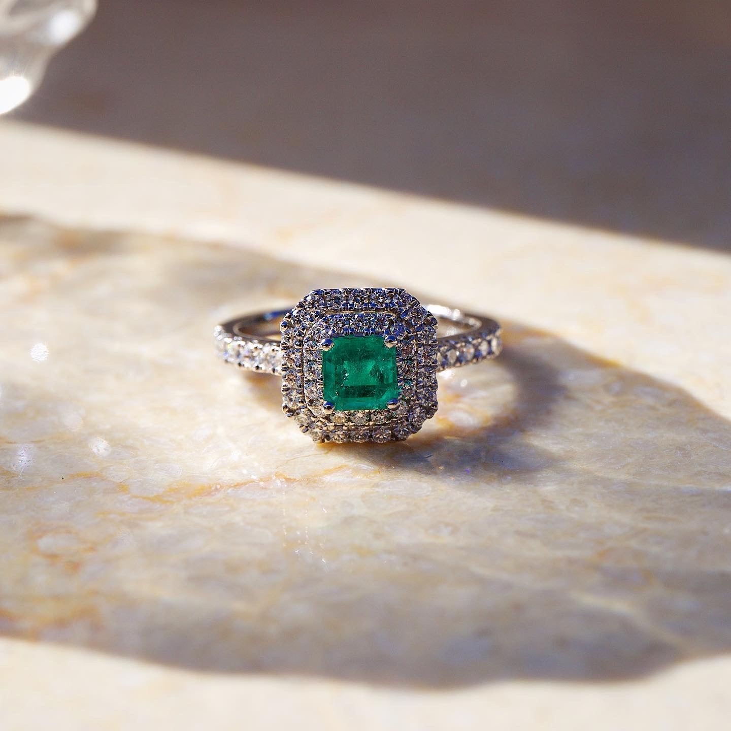 Ella Emerald Ring
