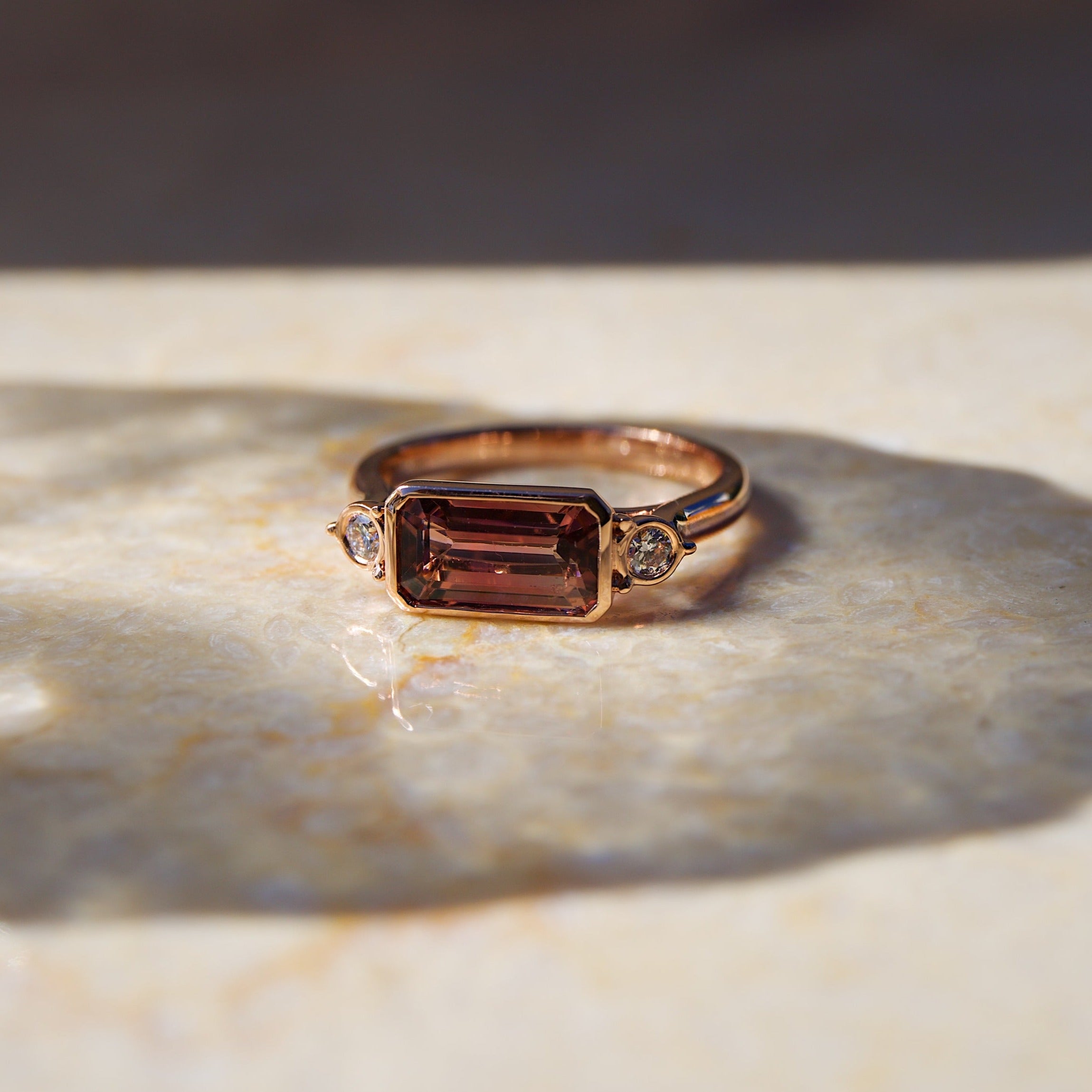 Olivia Pink Tourmaline Ring