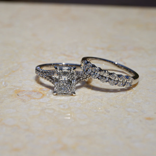 Alessia Radiant Lab Diamond Ring