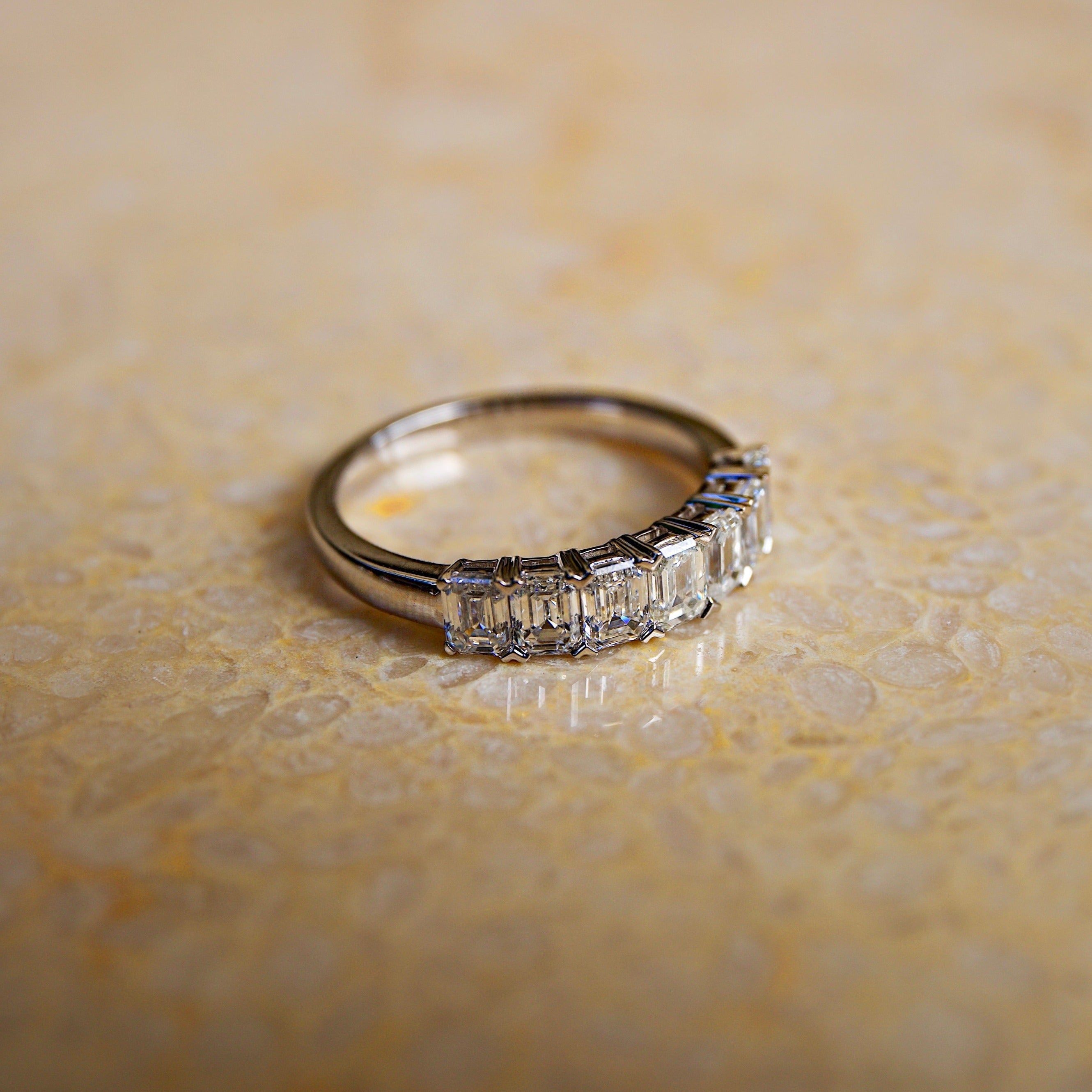 Monaco Platinum Diamond Ring