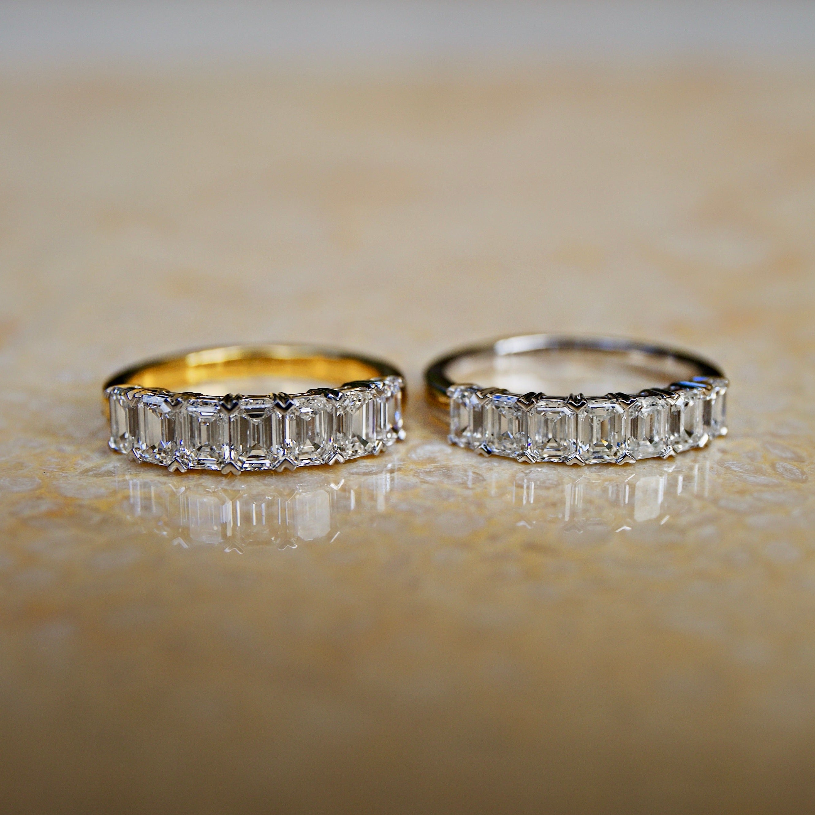 Monaco Platinum Diamond Ring