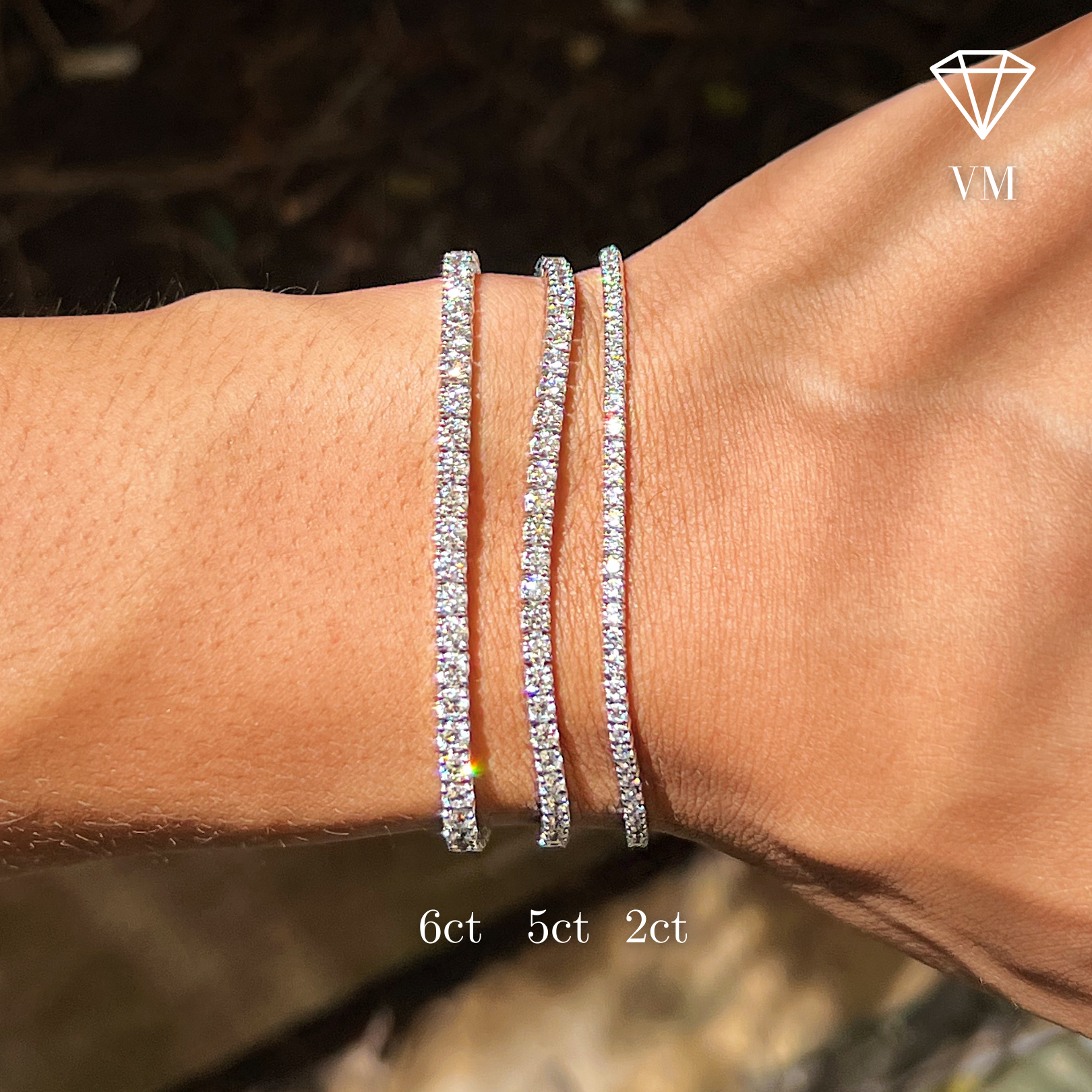 Tennis Bracelet 2.25CT | 18CT White Gold