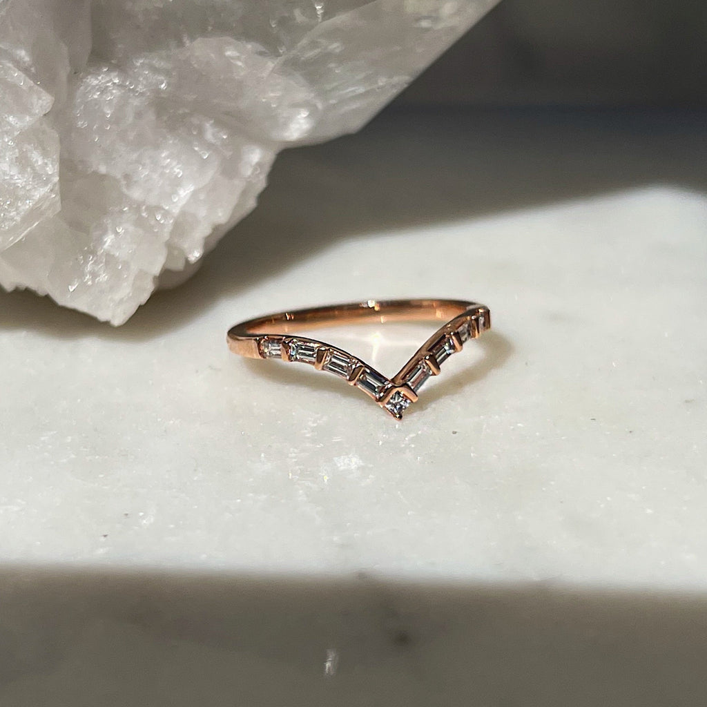 Gabriella Rosegold Diamond Ring