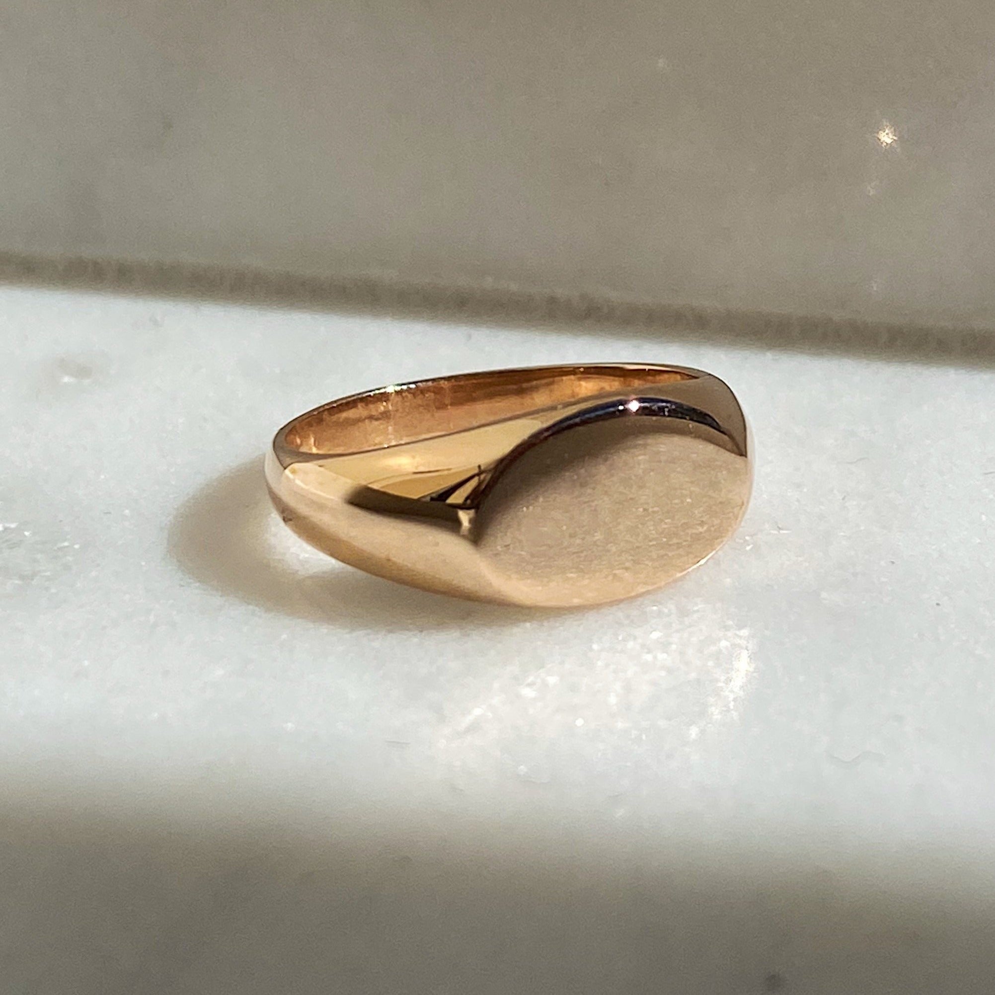 Signet Oval Ring