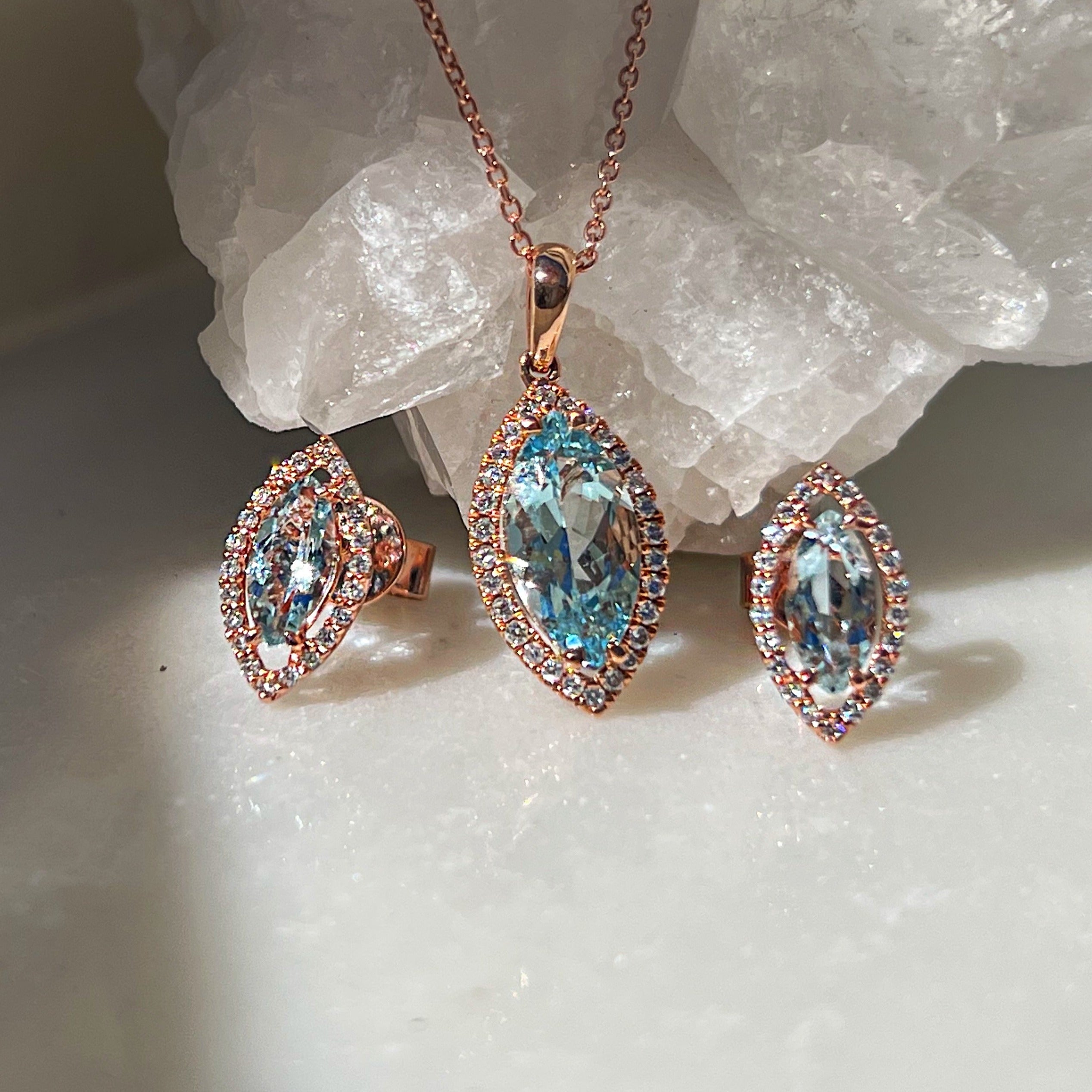 Inés Aquamarine Earring