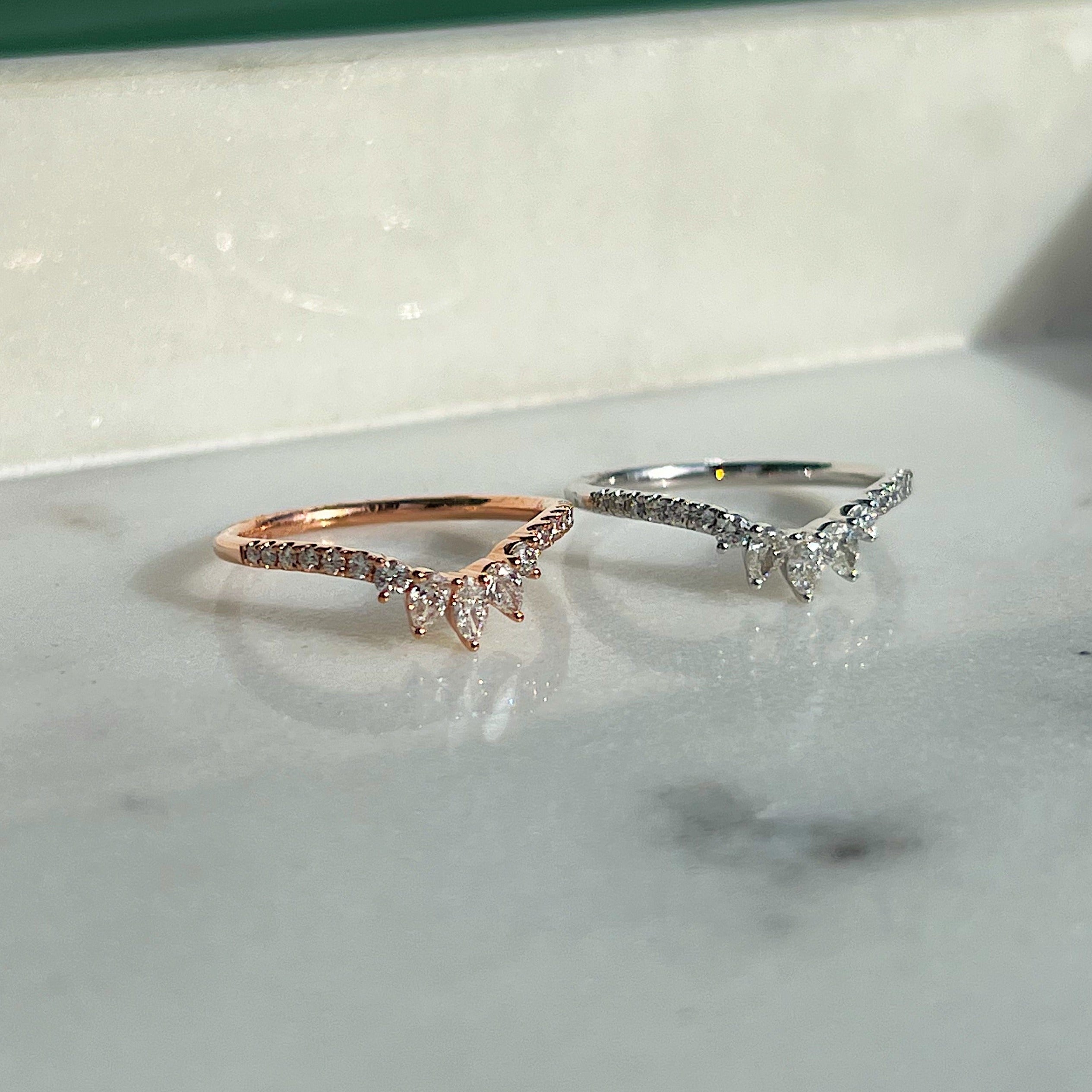 Midnight Diamond Ring