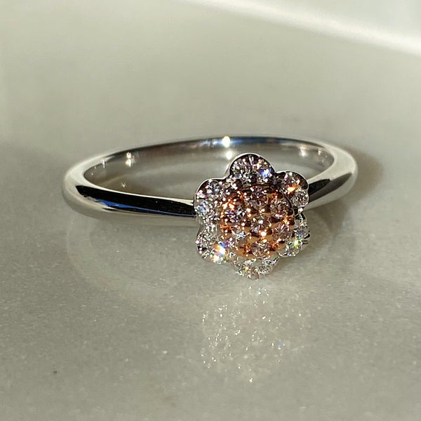 Lucy Blush Pink Diamond Ring