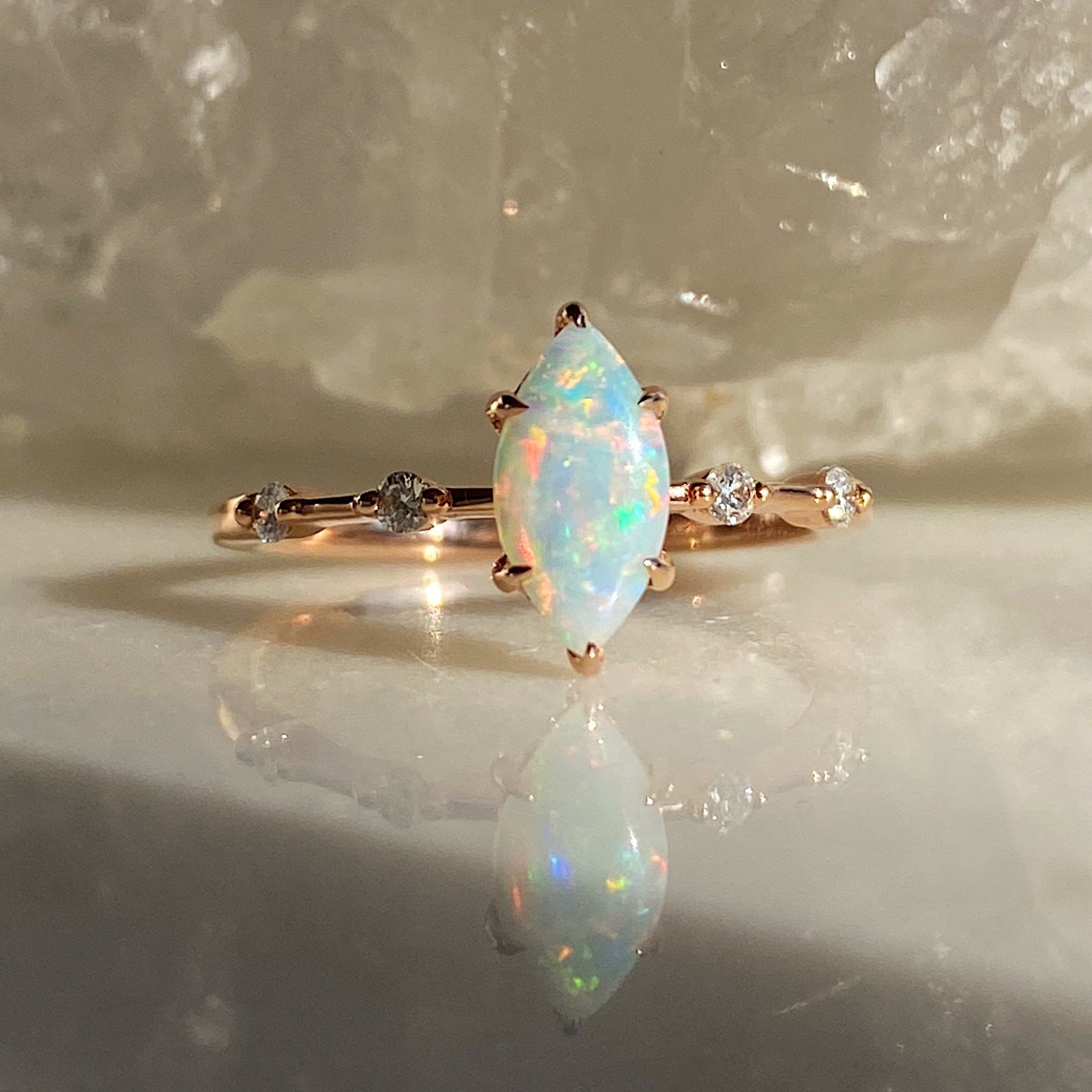 Hermione Opal Ring