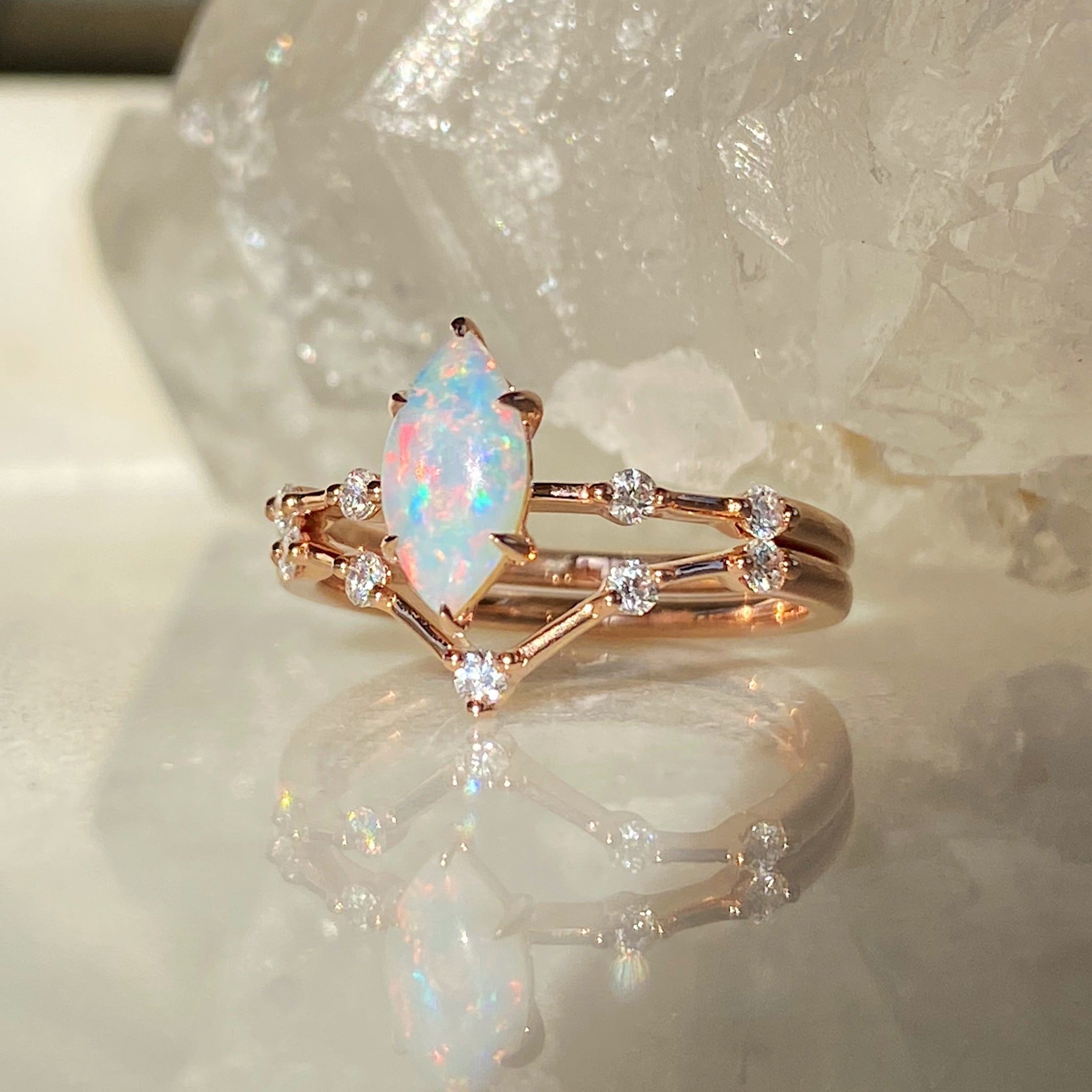 Hermione Opal Ring
