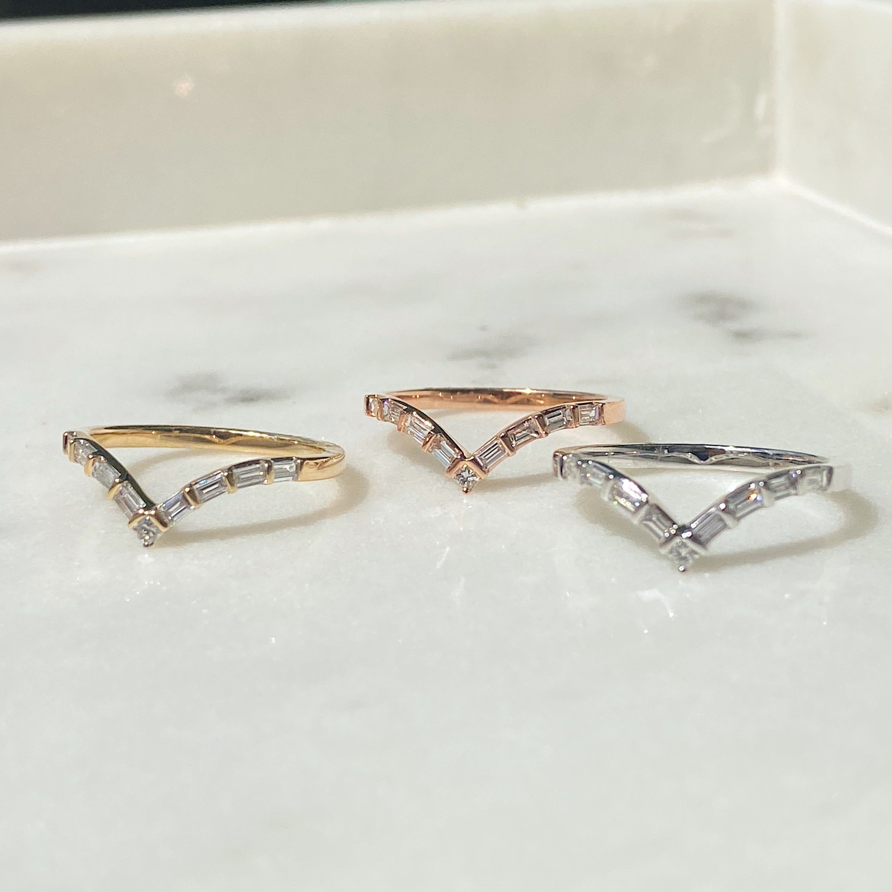 Gabriella Yellowgold Diamond Ring