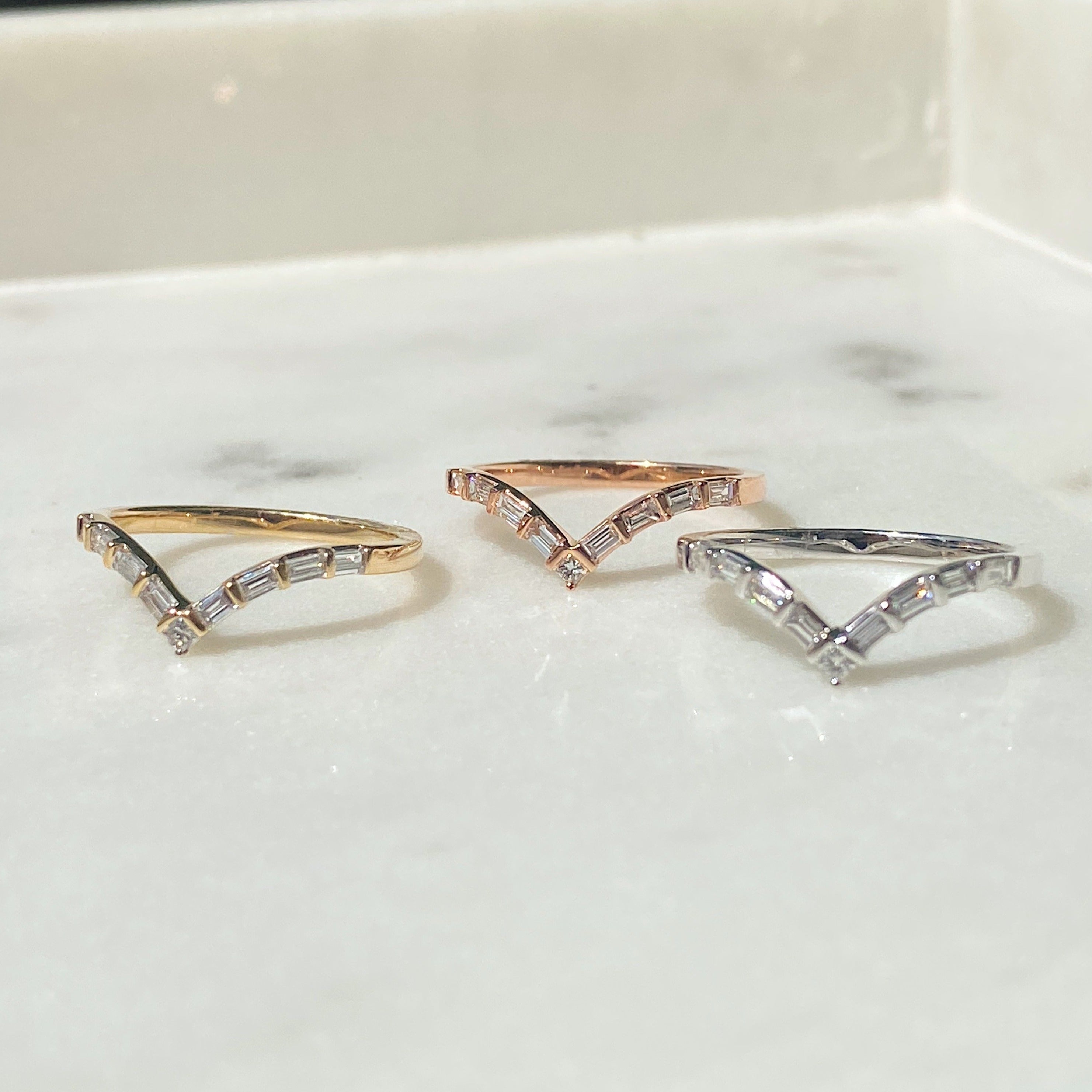Gabriella Rosegold Diamond Ring