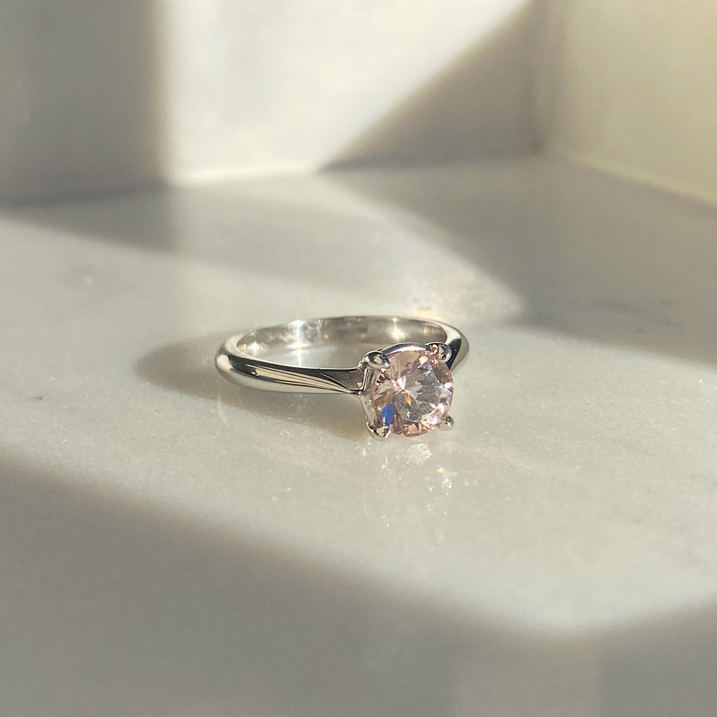 Leone Morganite Ring