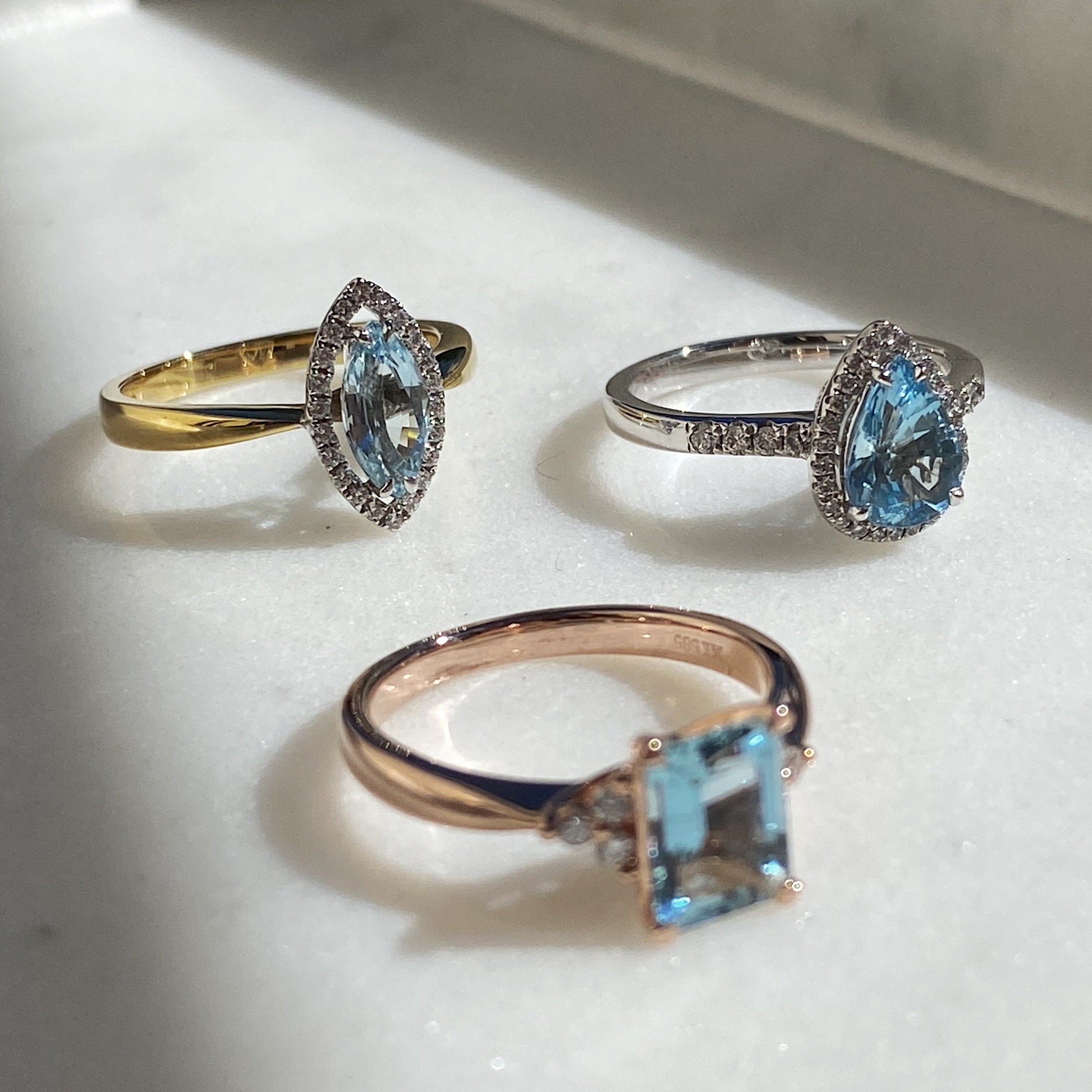 Brooklyn Aquamarine Ring