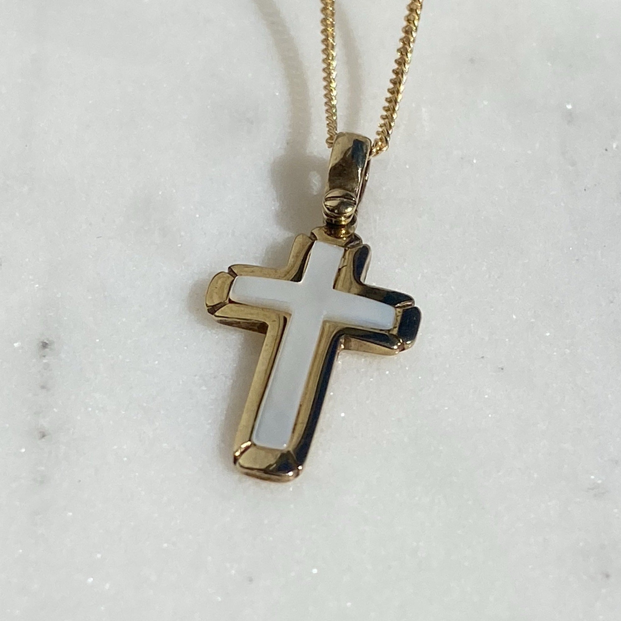 Messina Mother of Pearl Cross