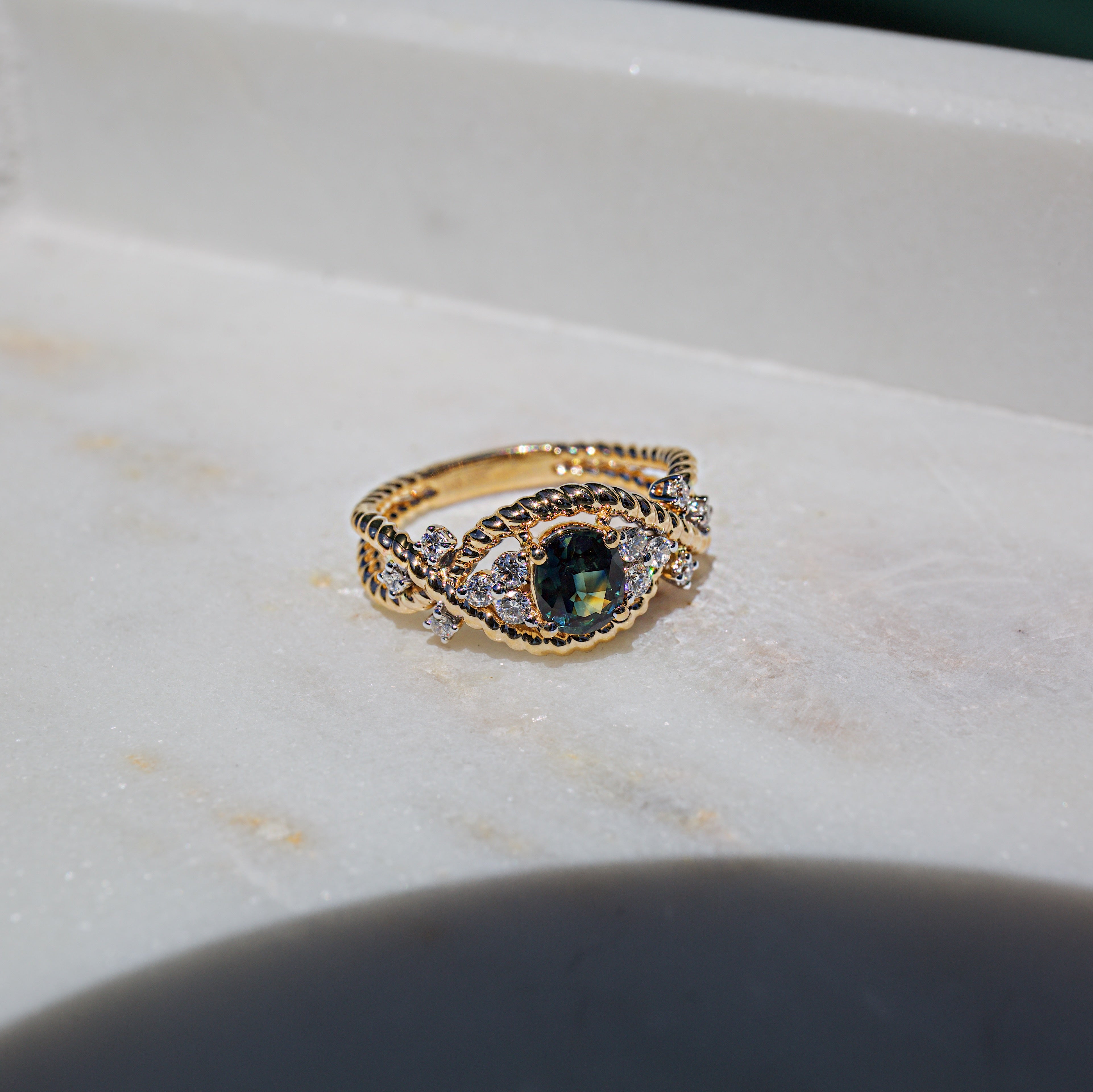 Grace Party Sapphire Ring