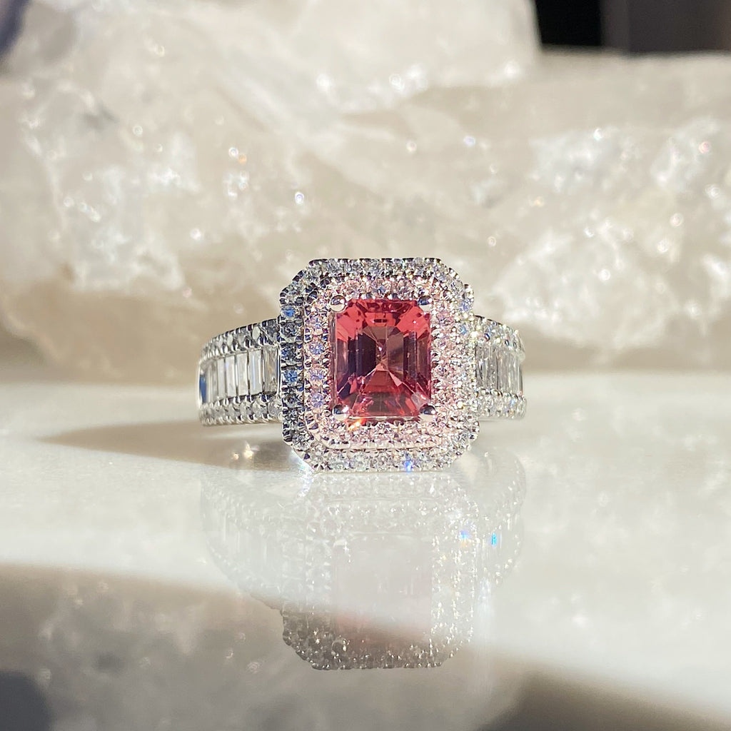 Charlotte Pink Diamond Ring