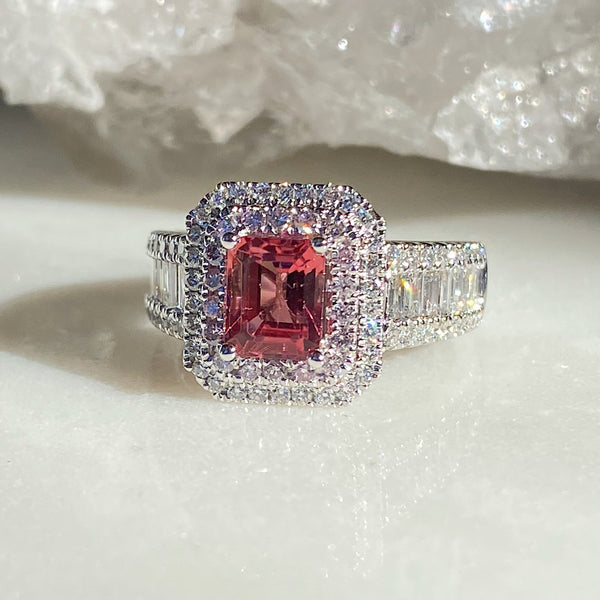 Charlotte Pink Diamond Ring