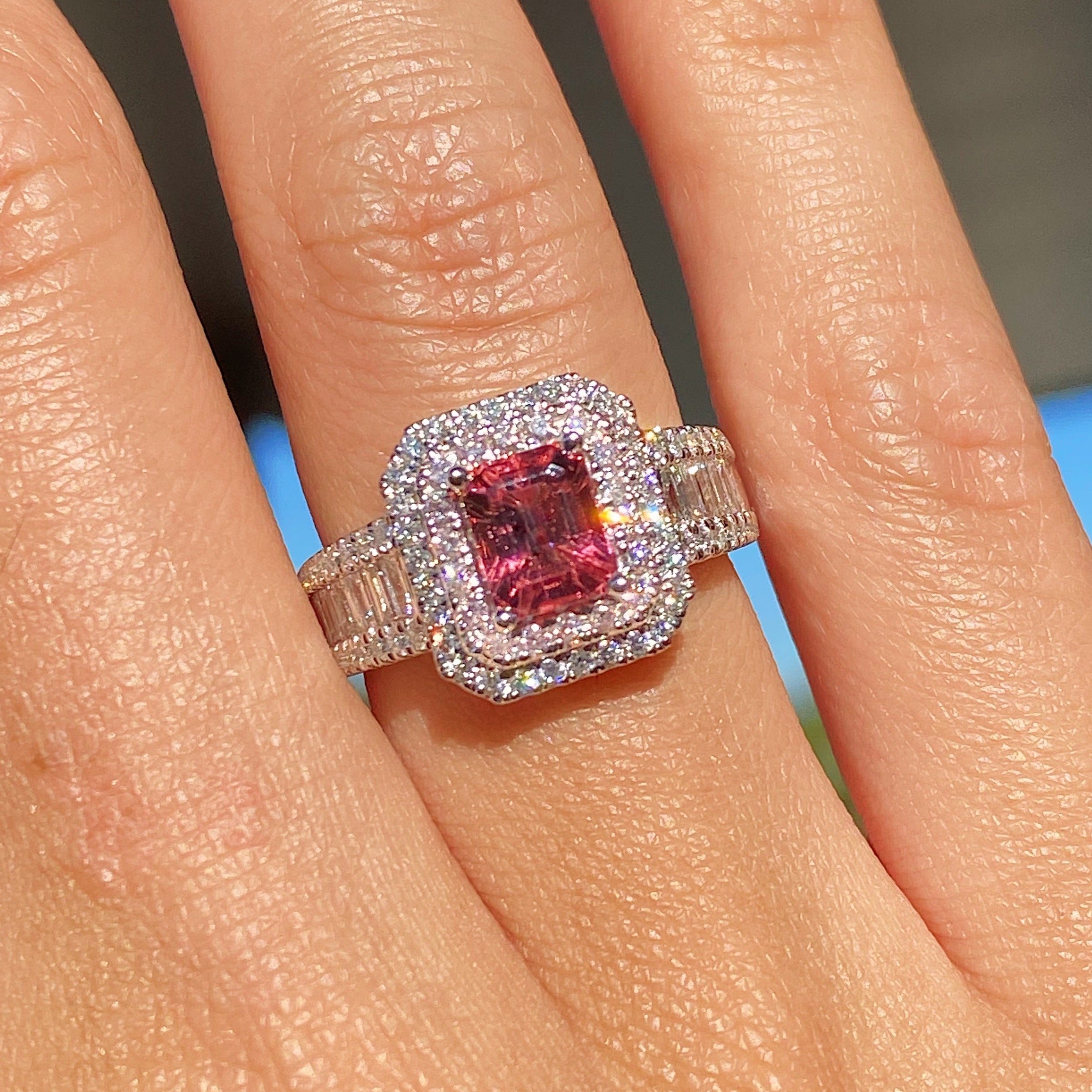 Charlotte Pink Diamond Ring