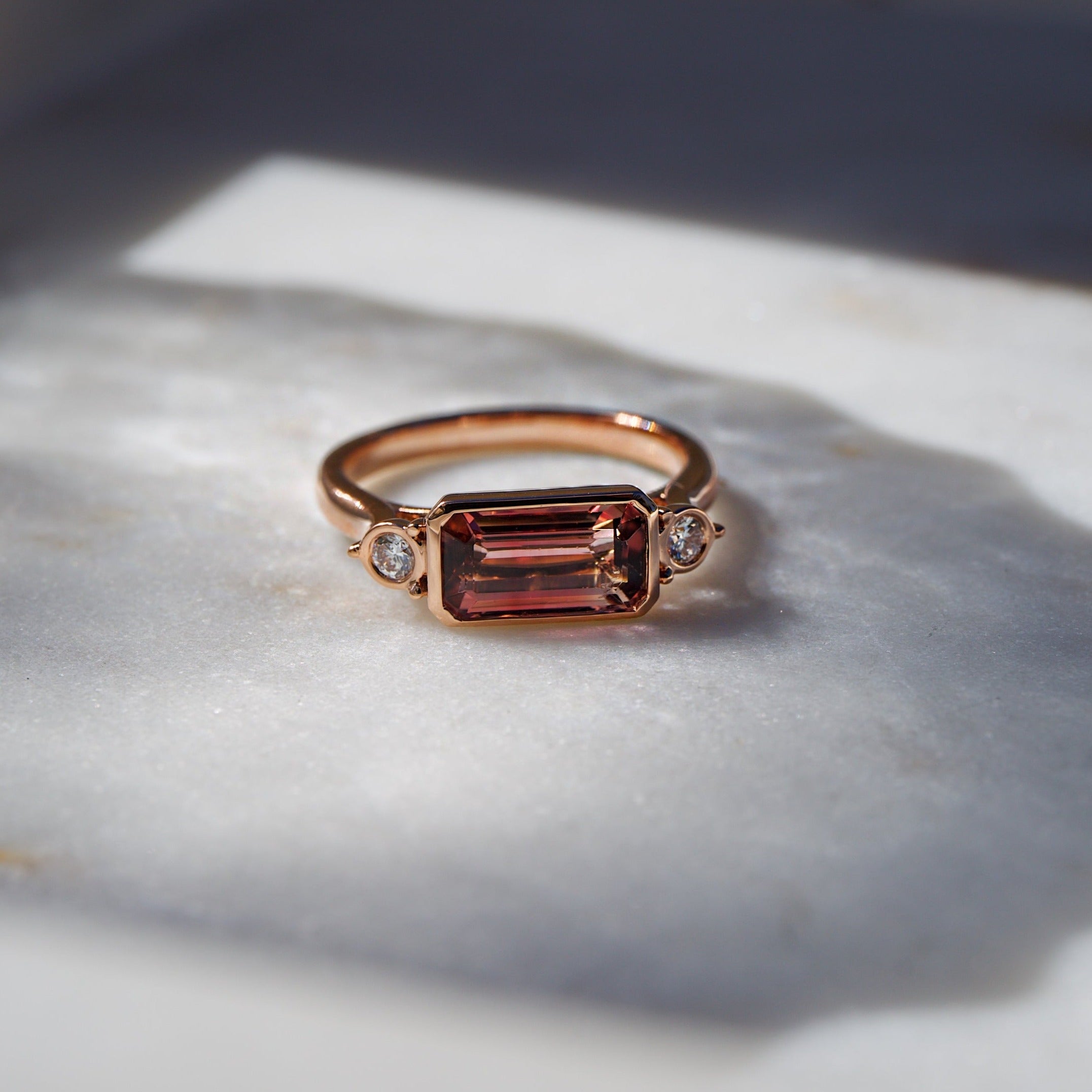 Olivia Pink Tourmaline Ring