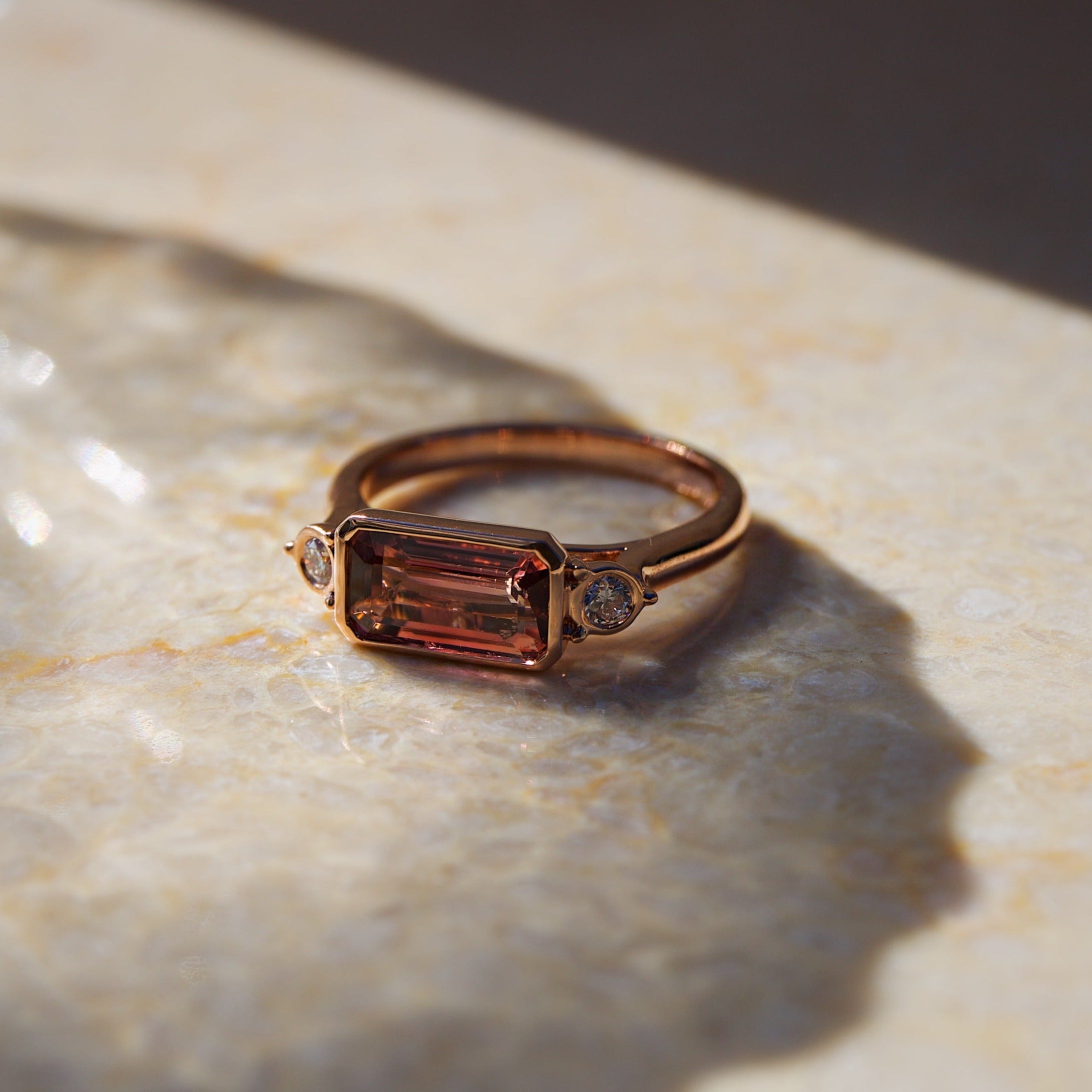 Olivia Pink Tourmaline Ring