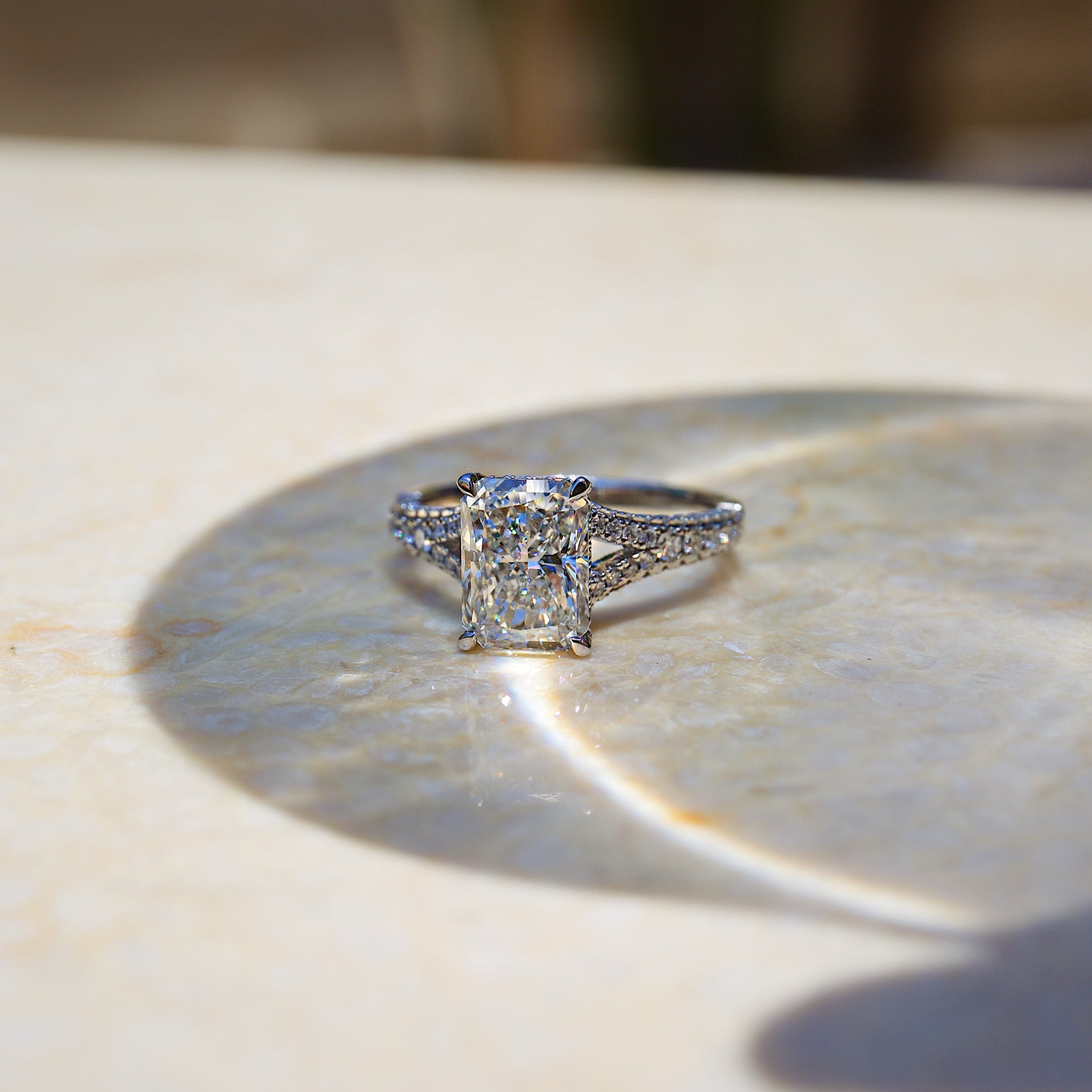 Alessia Radiant Lab Diamond Ring