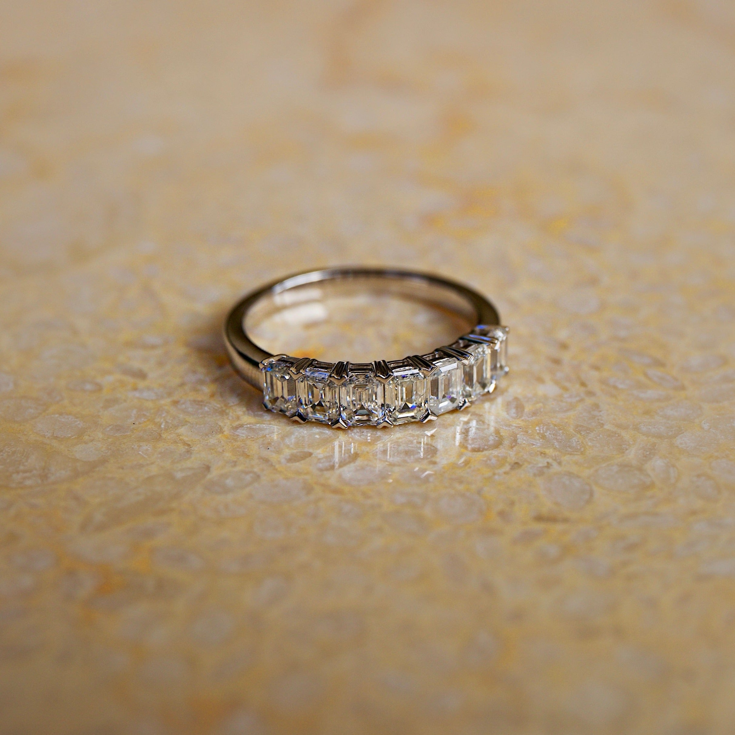 Monaco Platinum Diamond Ring