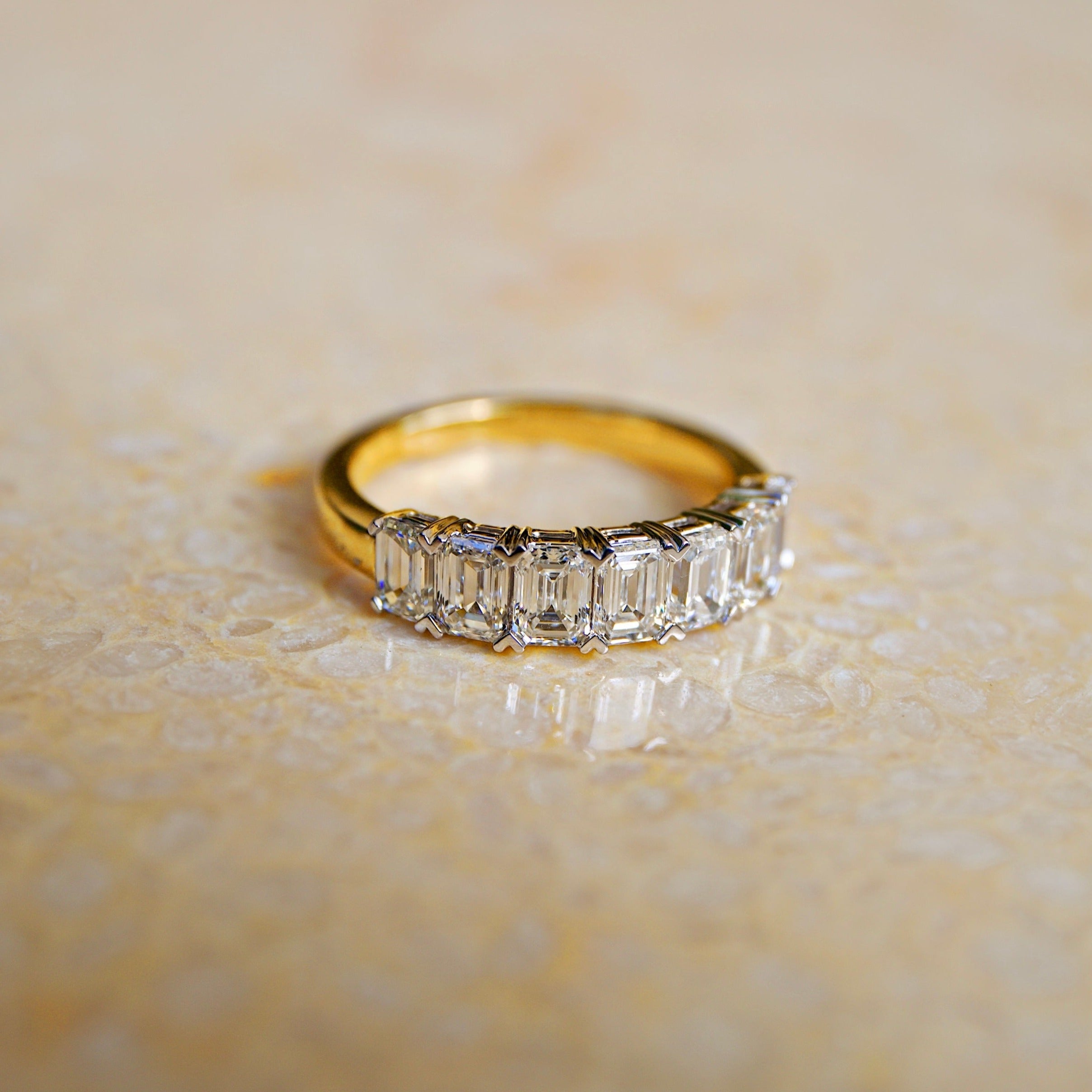 Monaco Yellowgold Diamond Ring