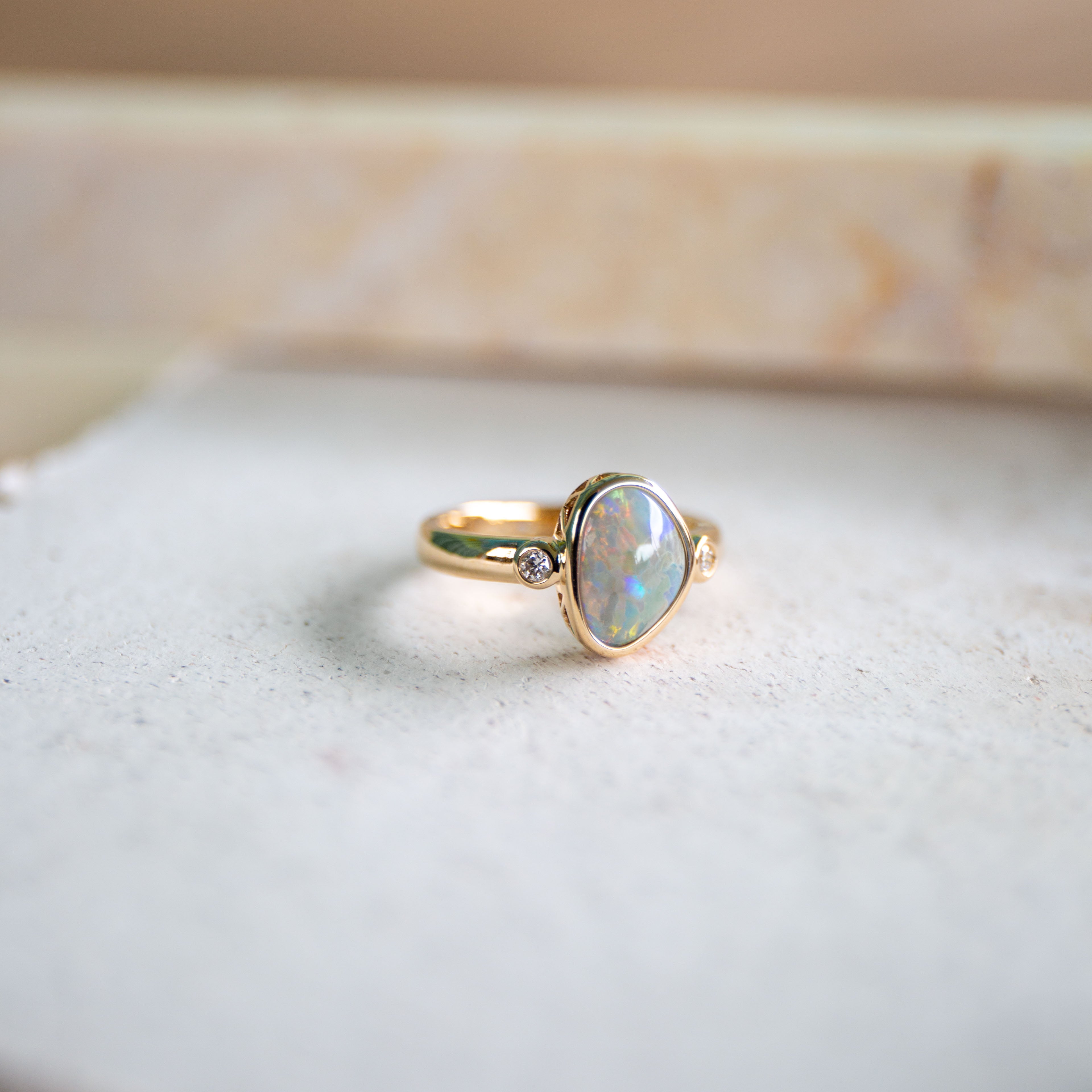 Elaine Opal Ring