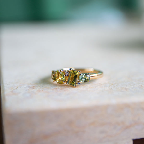 Cecilia Yellow Sapphire Ring