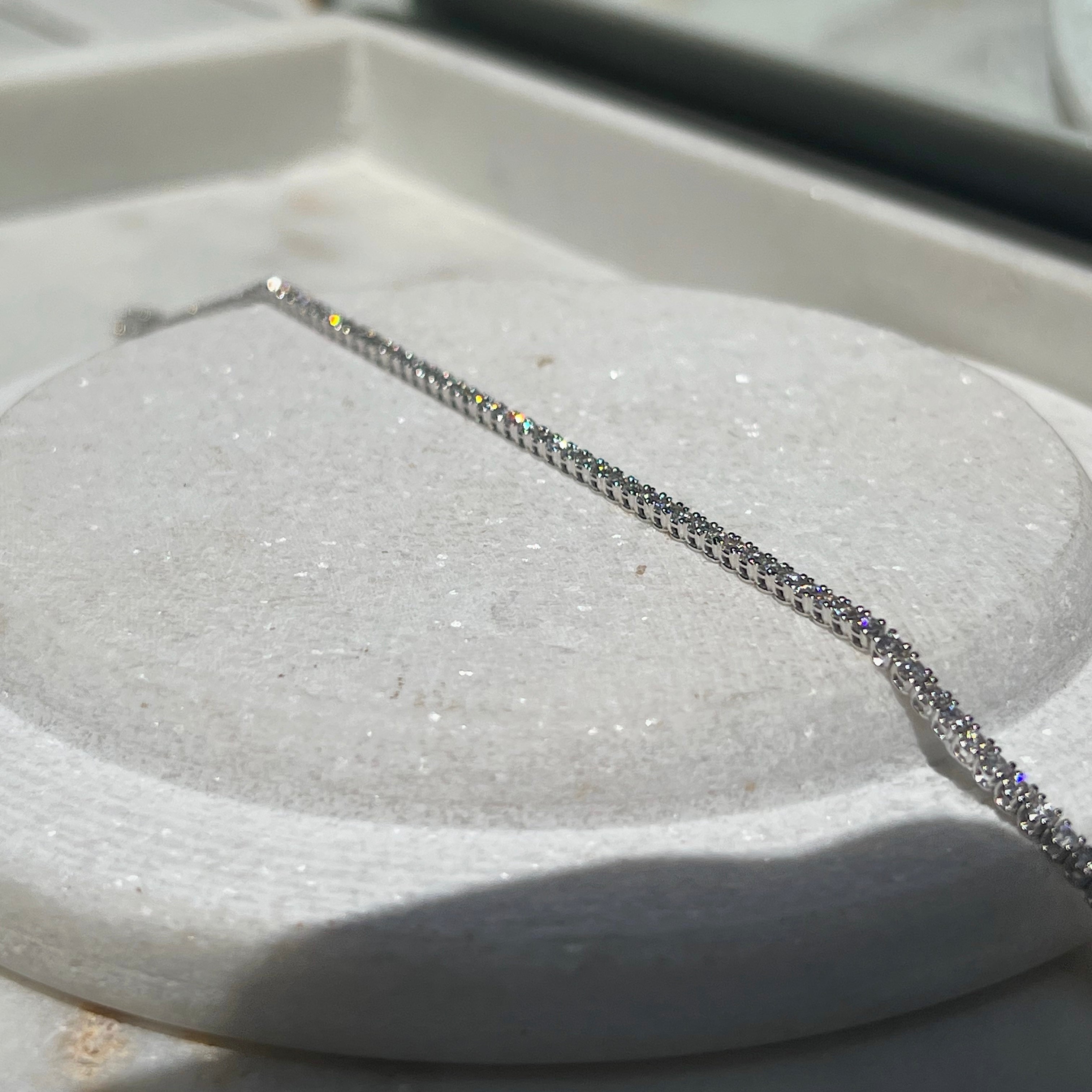 Tennis Bracelet 2.25CT | 18CT White Gold