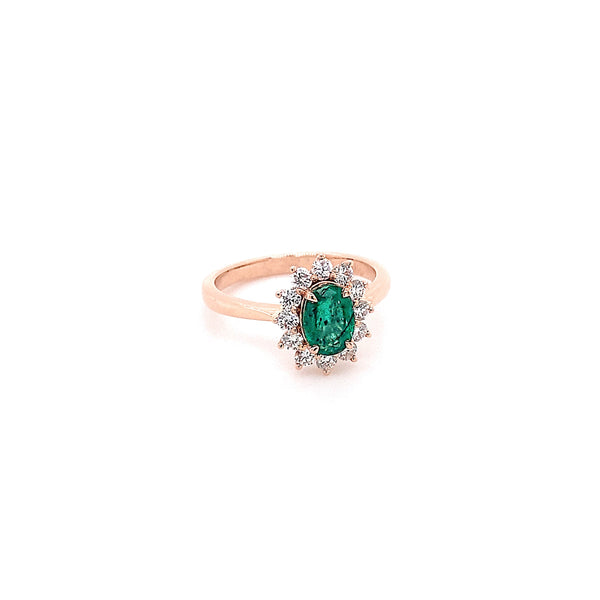 Emerald Bloom Ring