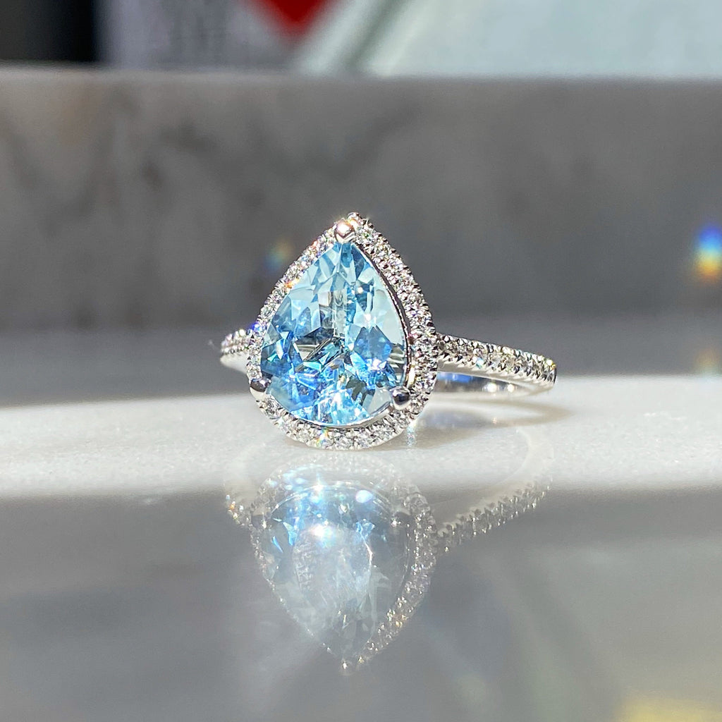 Valentina Aquamarine Ring