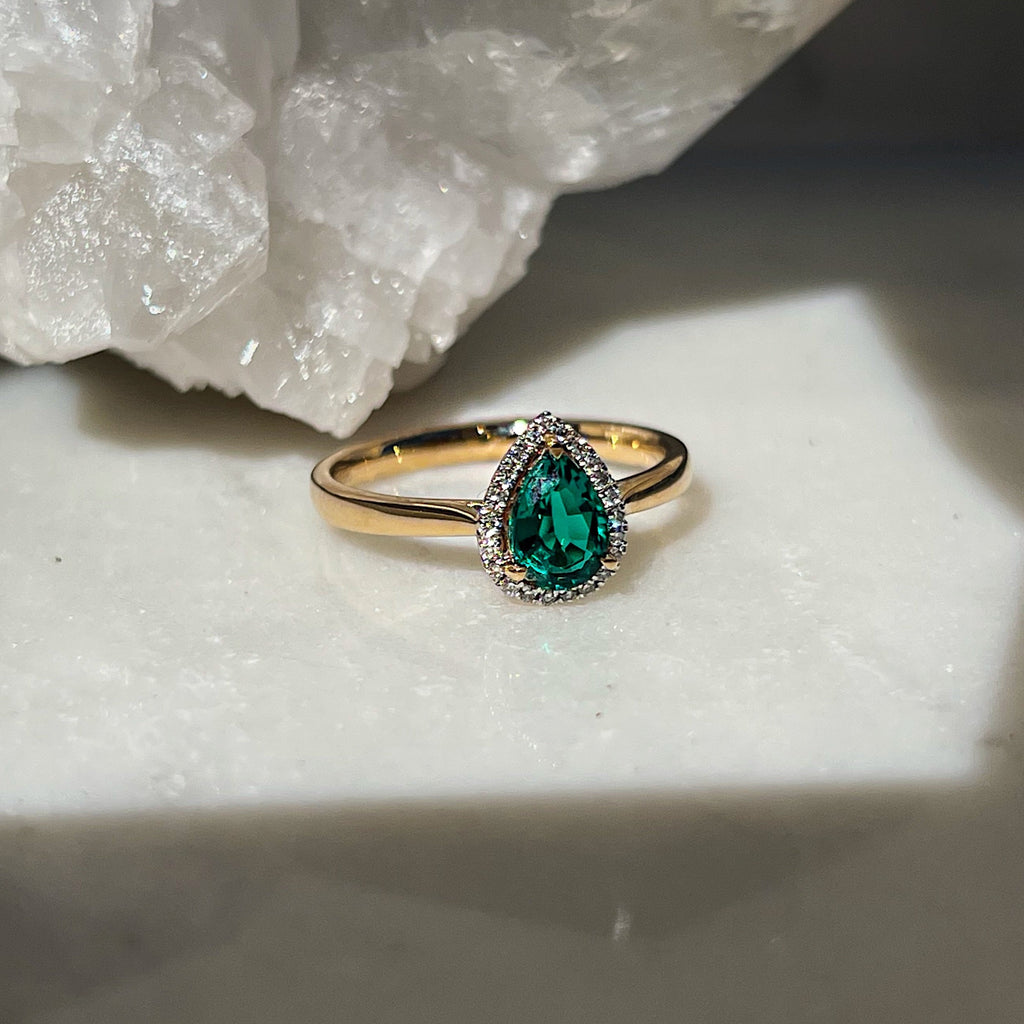 Genevieve Emerald Ring