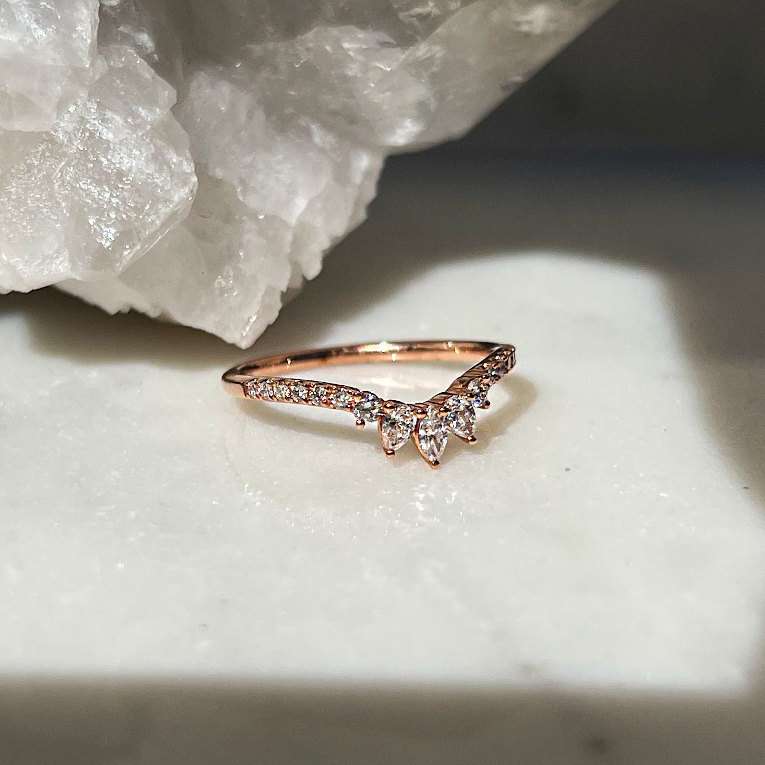 Midnight Diamond Ring