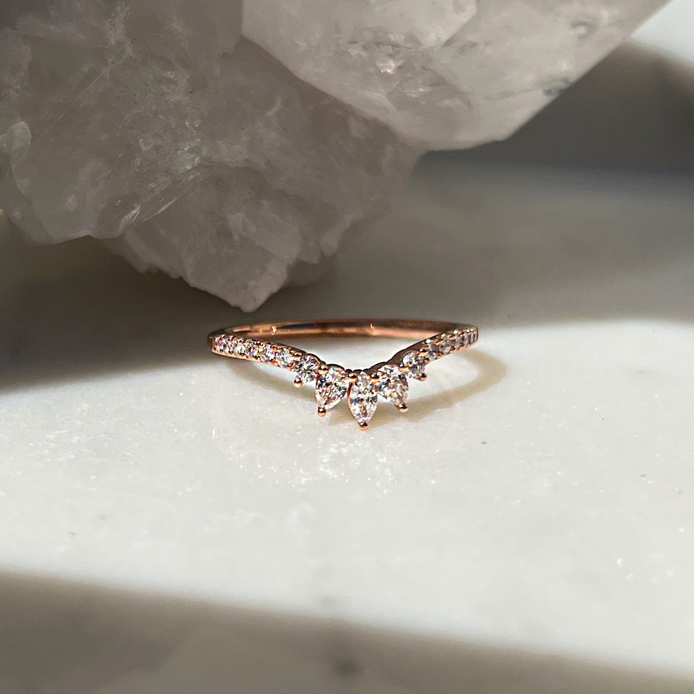 Midnight Diamond Ring