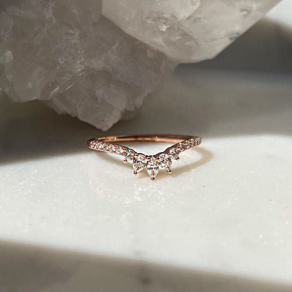 Midnight Diamond Ring