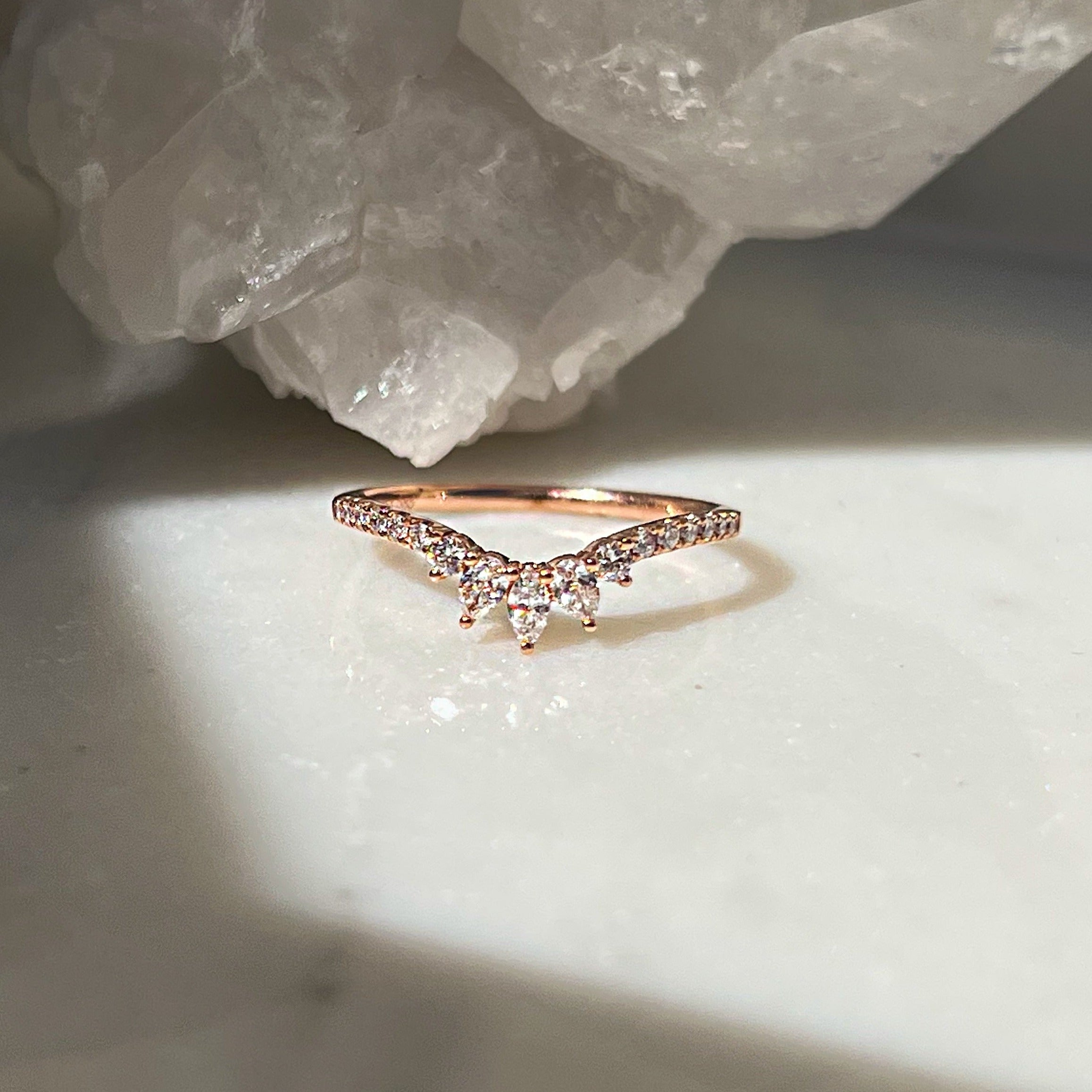 Midnight Diamond Ring