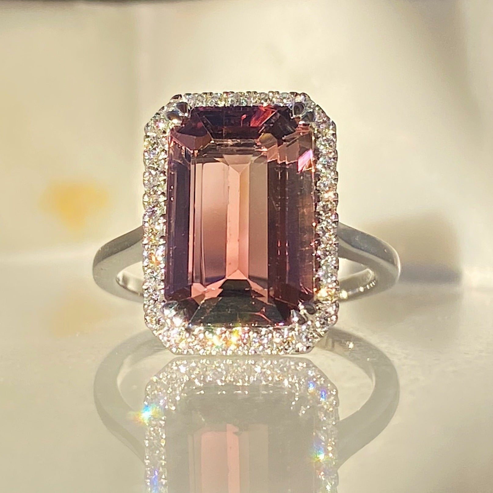 Rosetta Tourmaline Ring