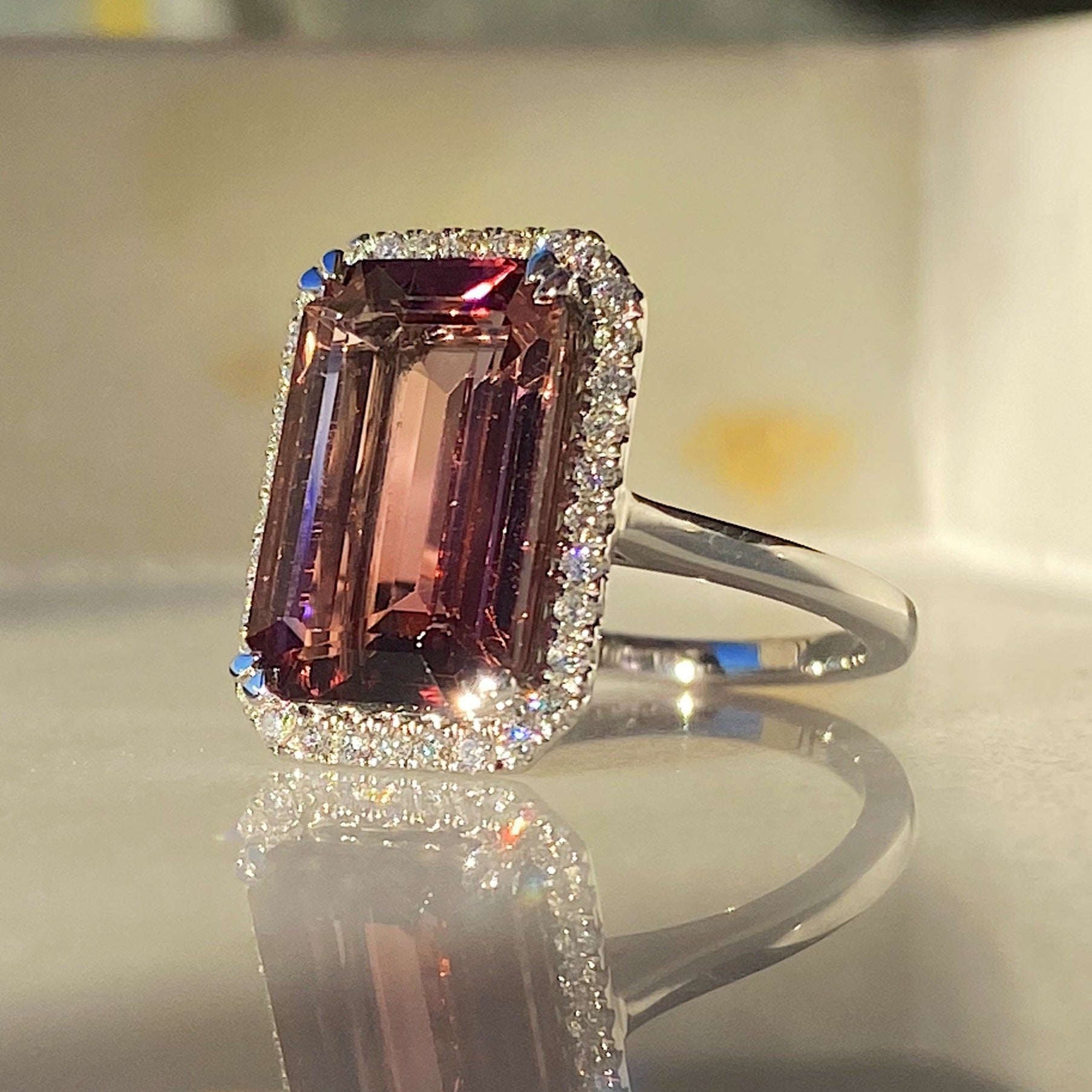 Rosetta Tourmaline Ring