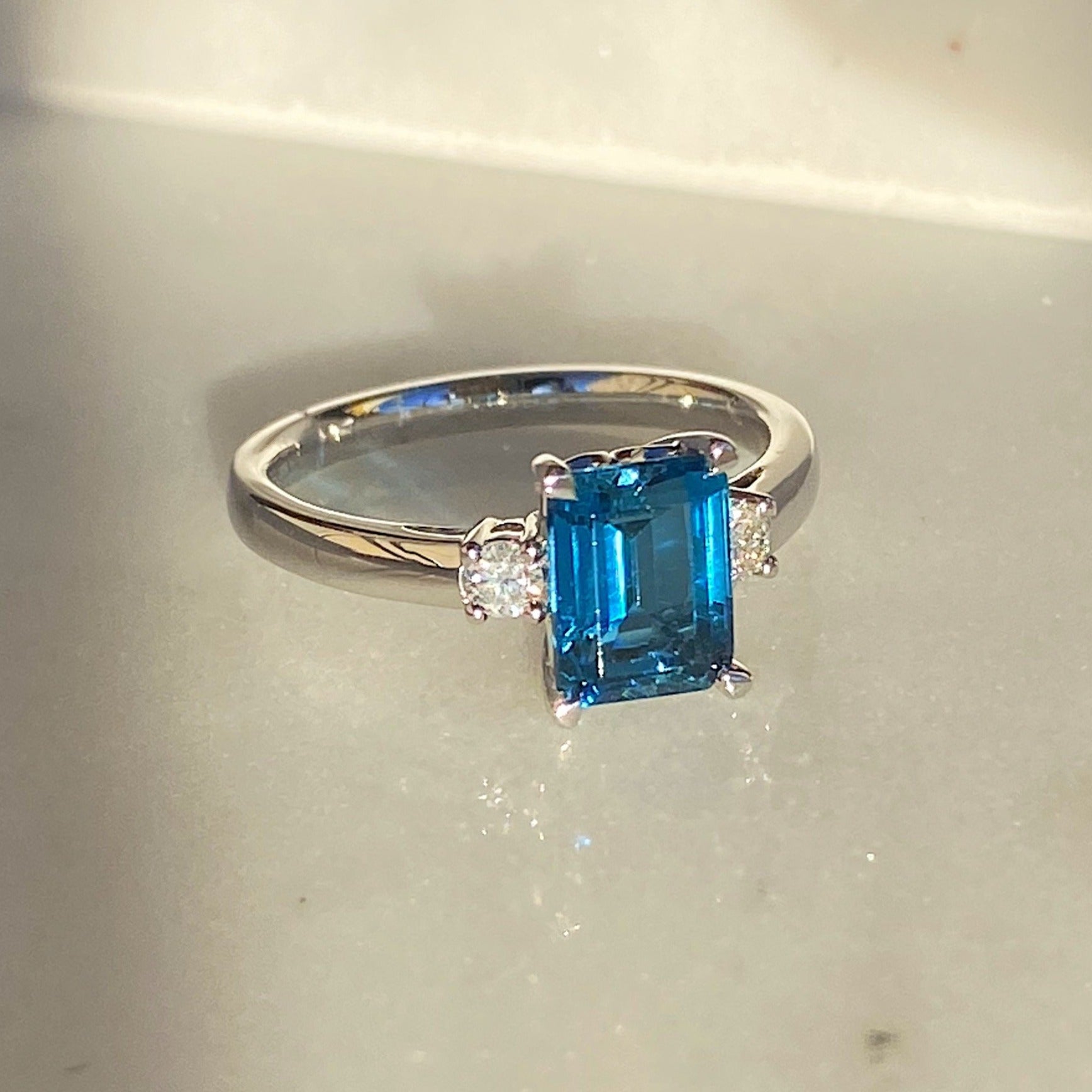 Delanna London Blue Topaz Ring