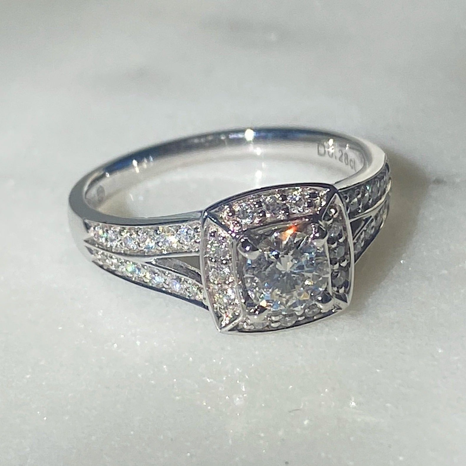 Flavia Diamond Ring