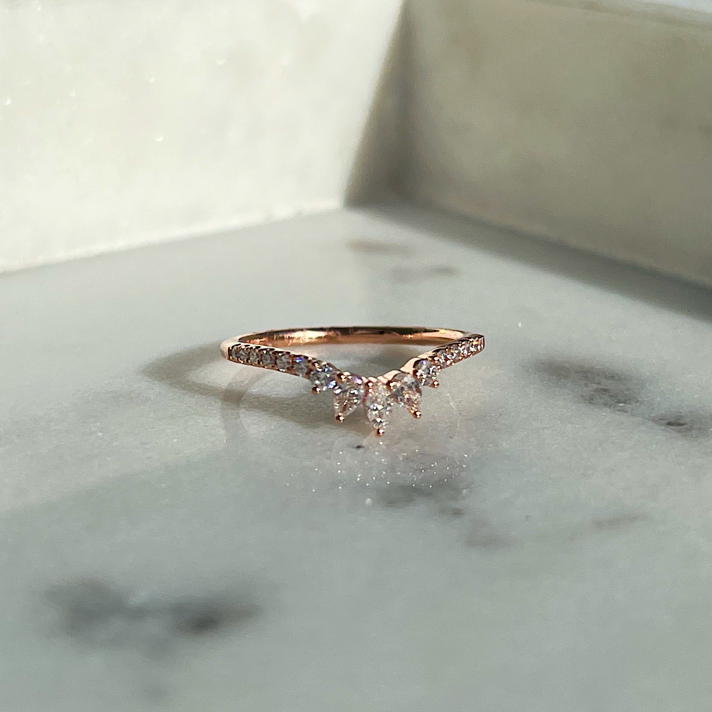 Midnight Diamond Ring