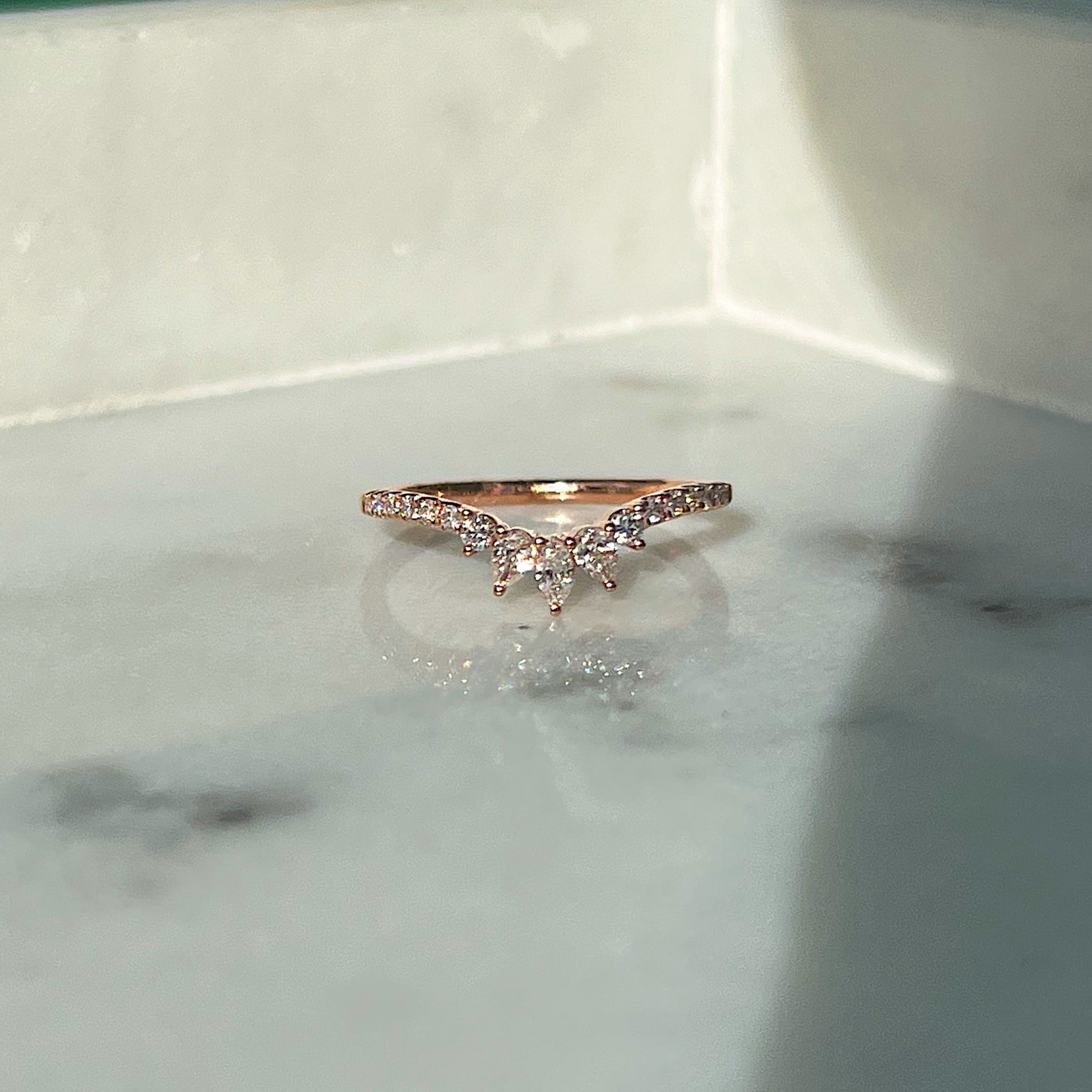 Midnight Diamond Ring