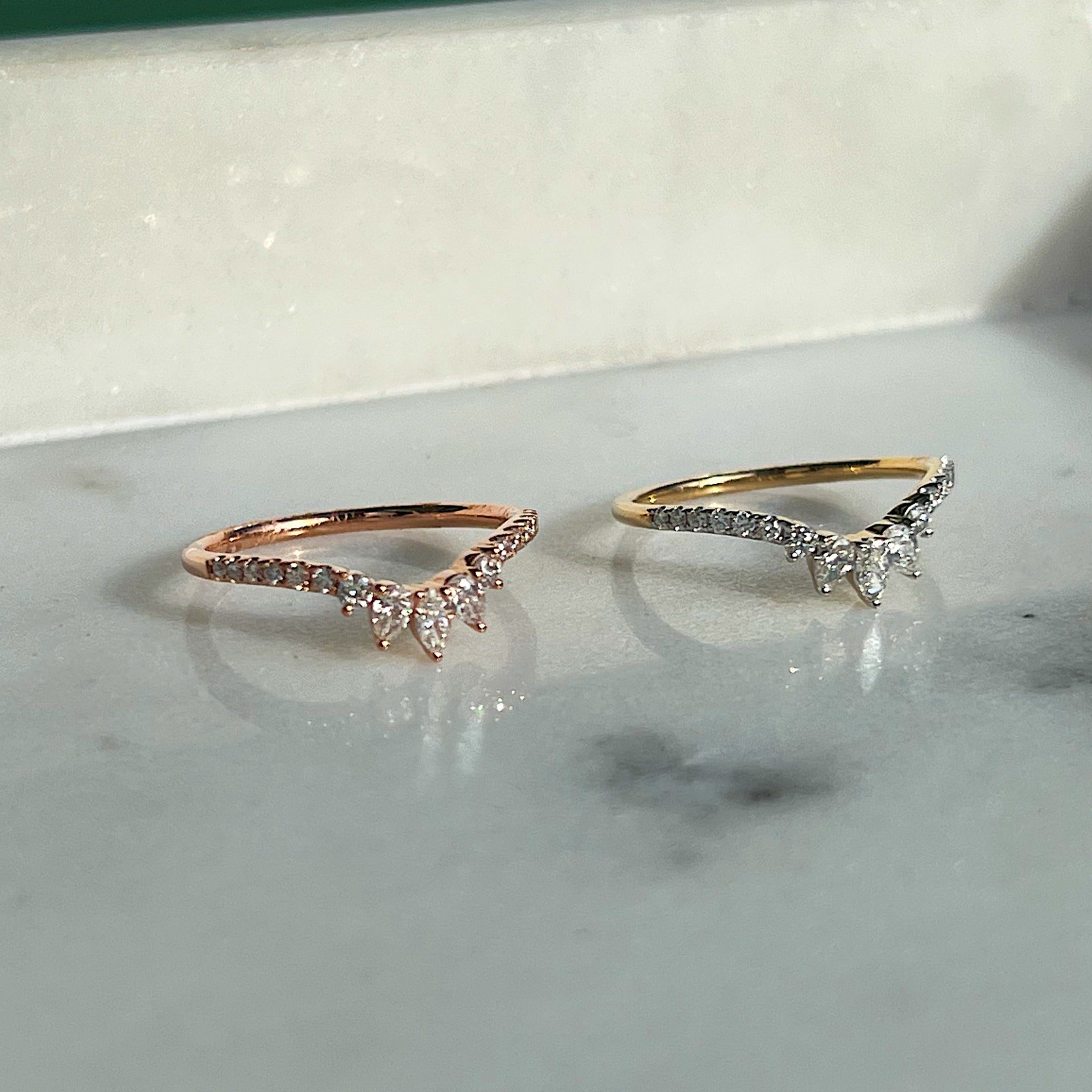 Midnight Diamond Ring