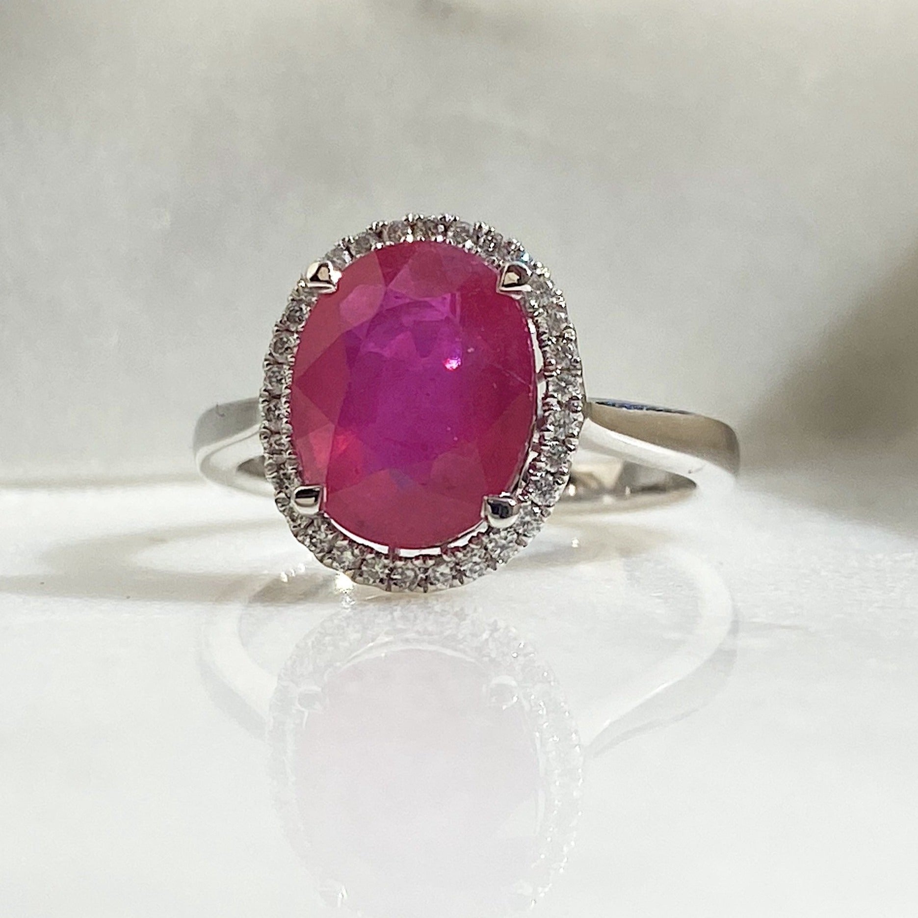 Adele Ruby Ring