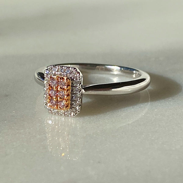 Dawn Blush Pink Diamond Ring