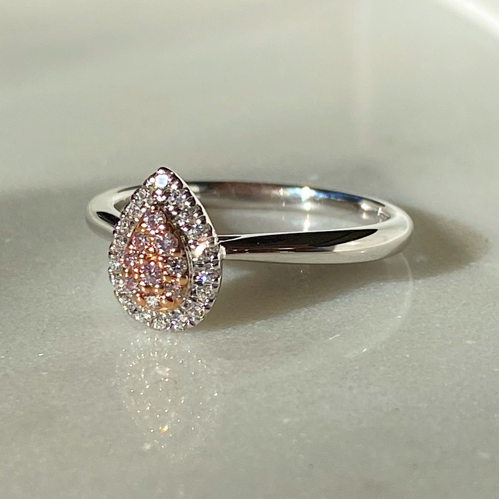 Talullah Blush Pink Diamond Ring