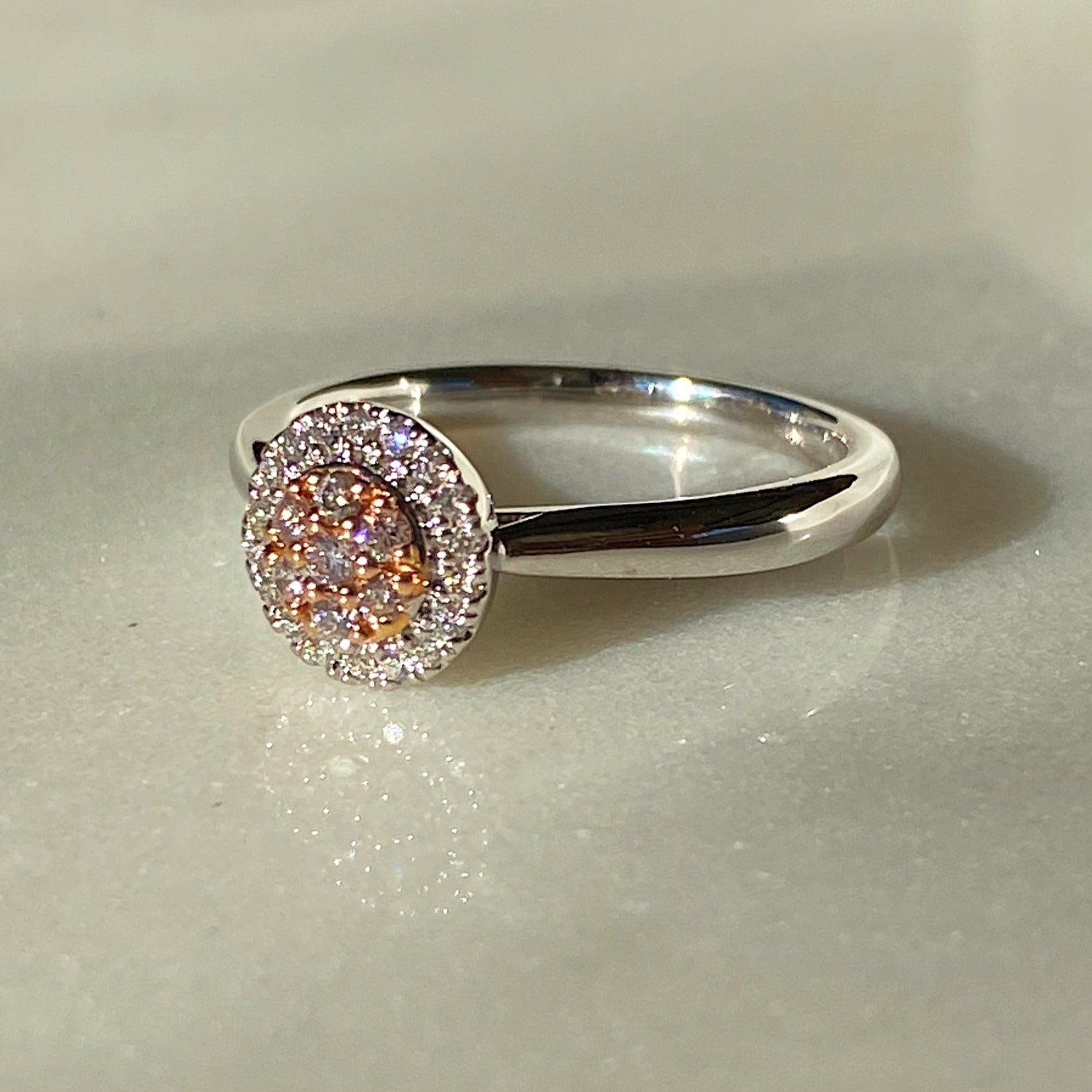 Eloise Blush Pink Diamond Ring