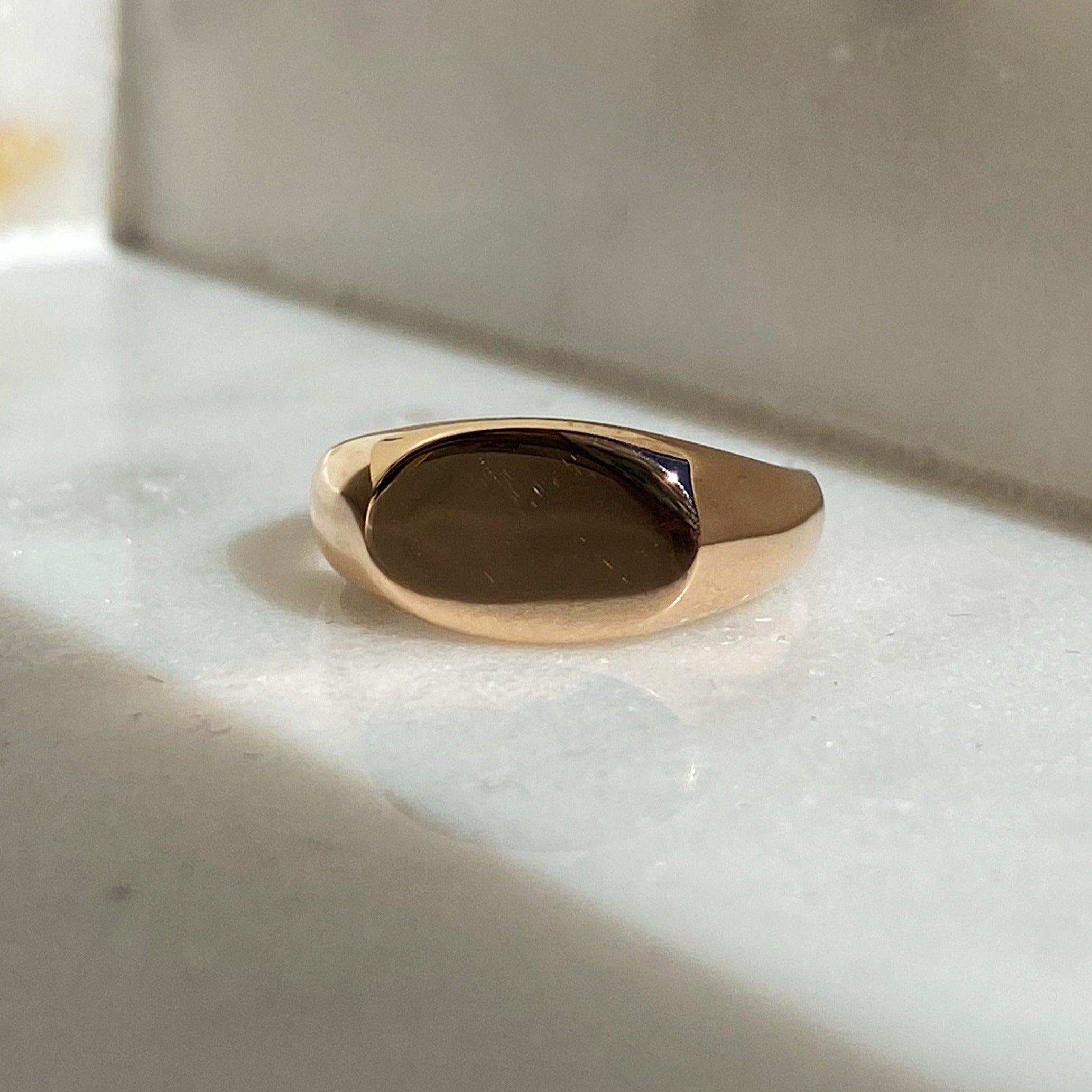 Signet Oval Ring