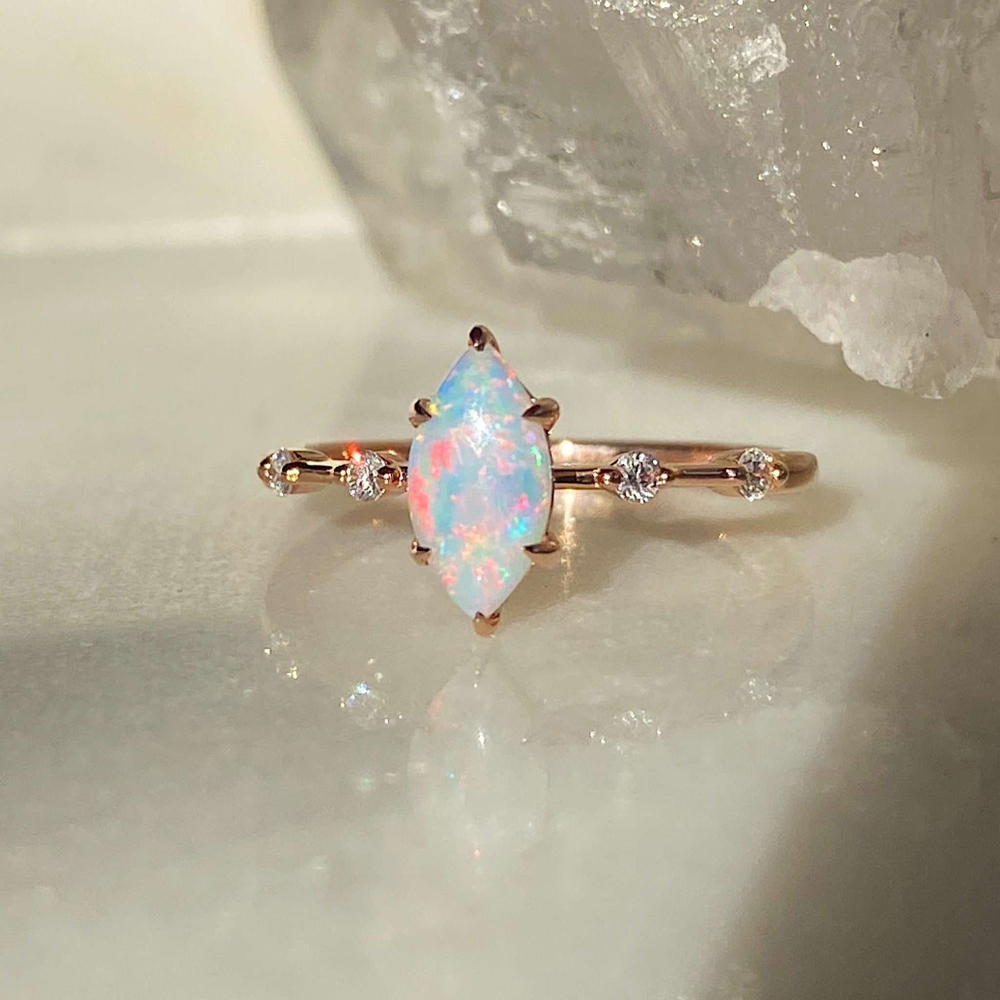 Hermione Opal Ring